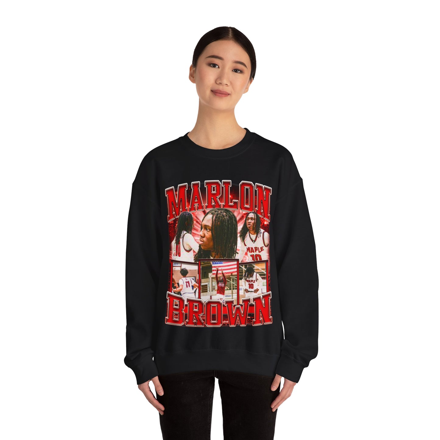 Marlon Brown Crewneck Sweatshirt