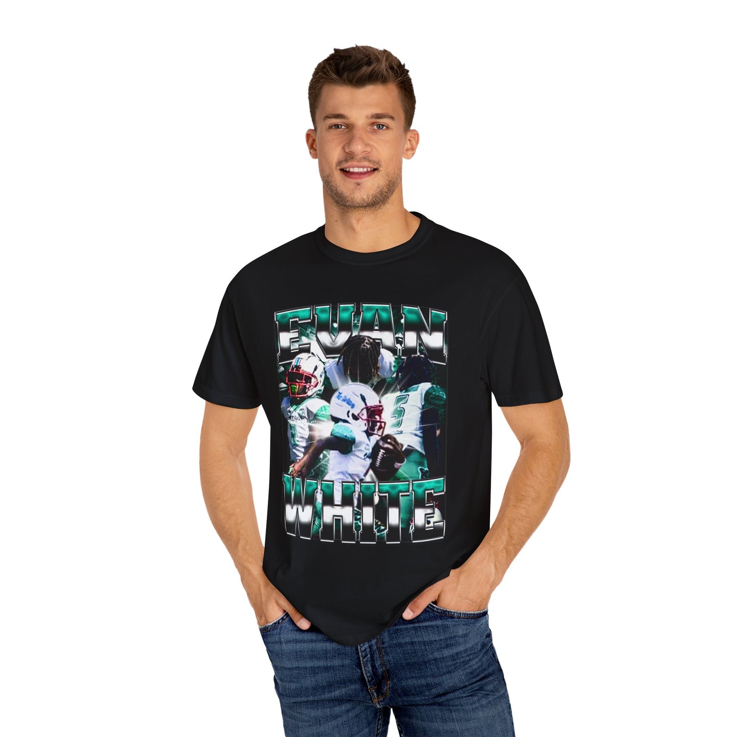 Evan White Heavy Cotton Tee