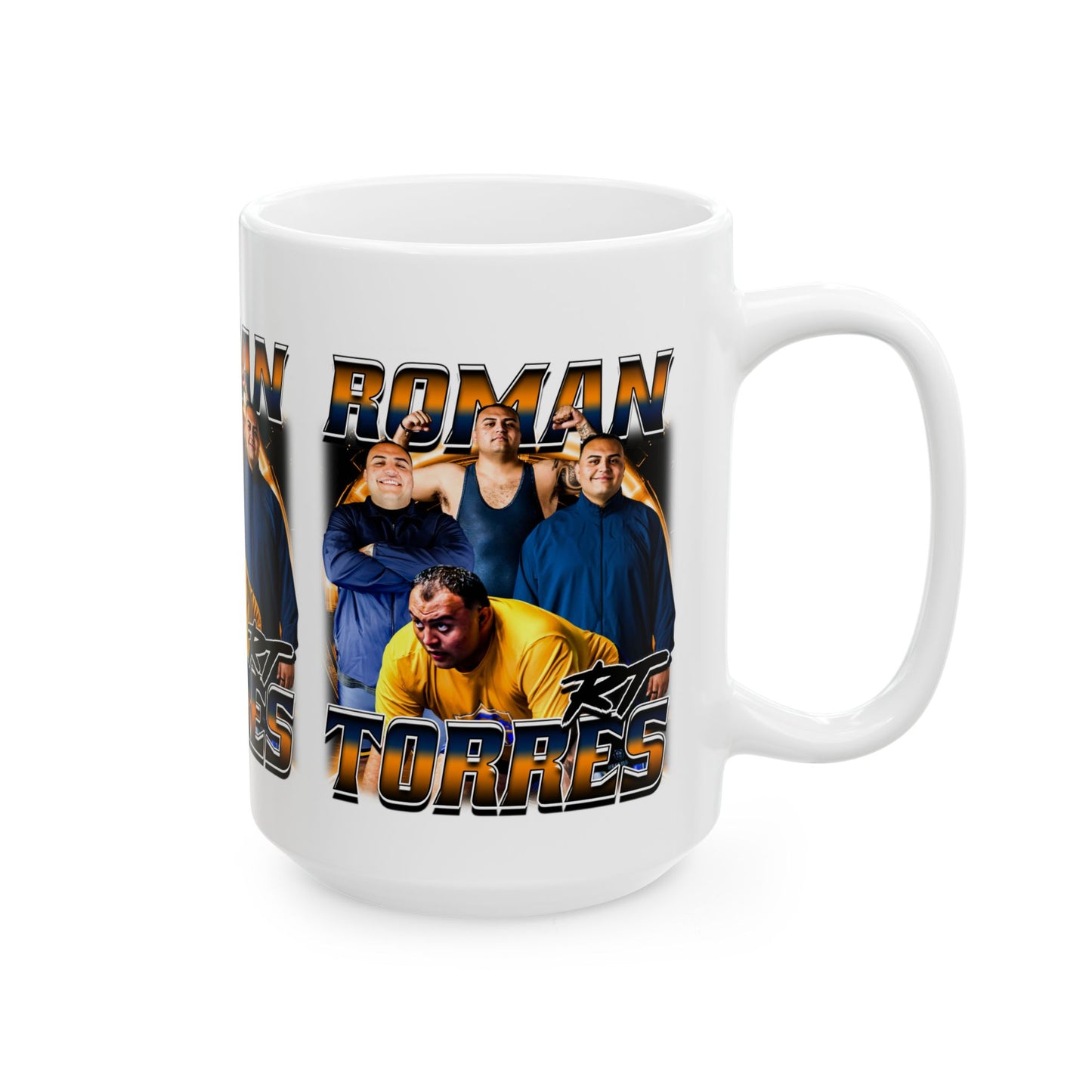 Roman Torres Ceramic Mug, (11oz, 15oz)