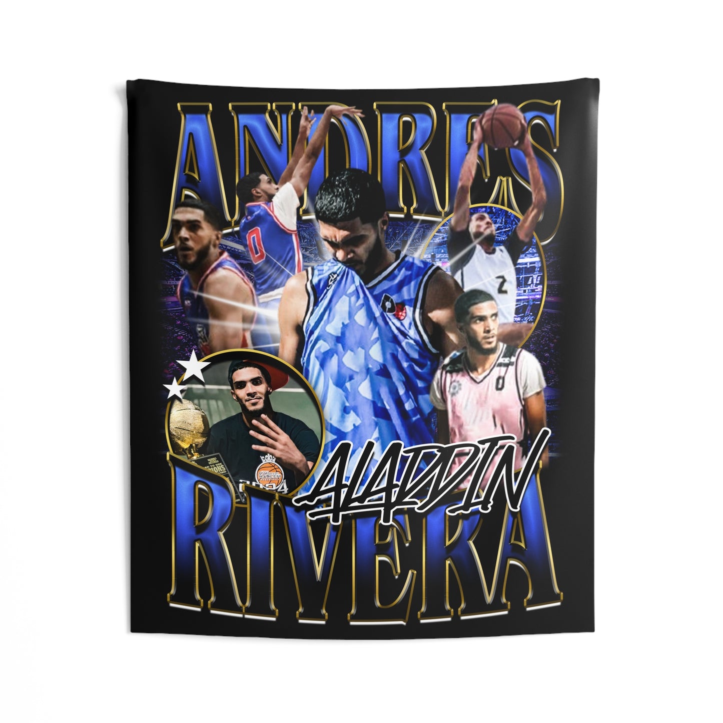 Andres Rivera Tapestry 50” x 60”