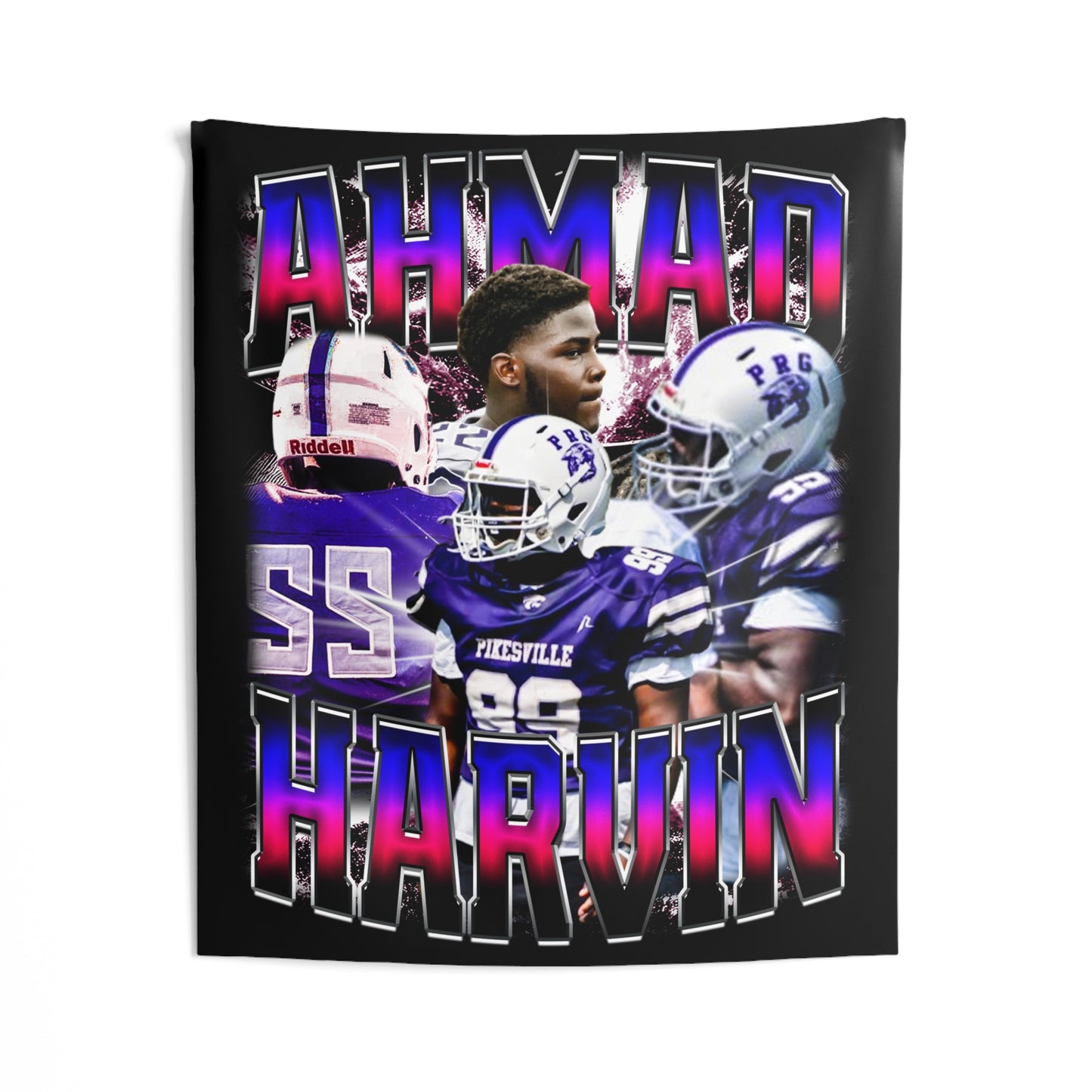 Ahmad Harvin Tapestry 50” x 60”