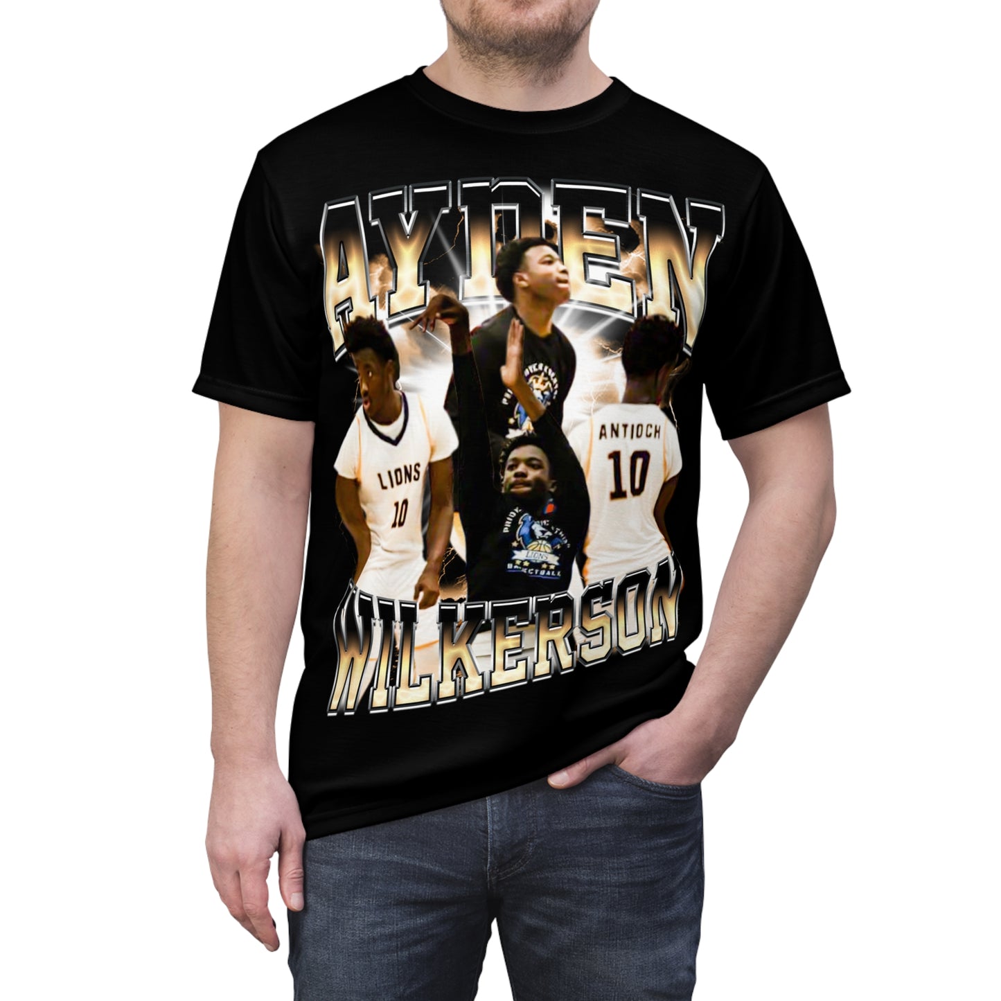Ayden Wilkerson Vintage Full Print Tee