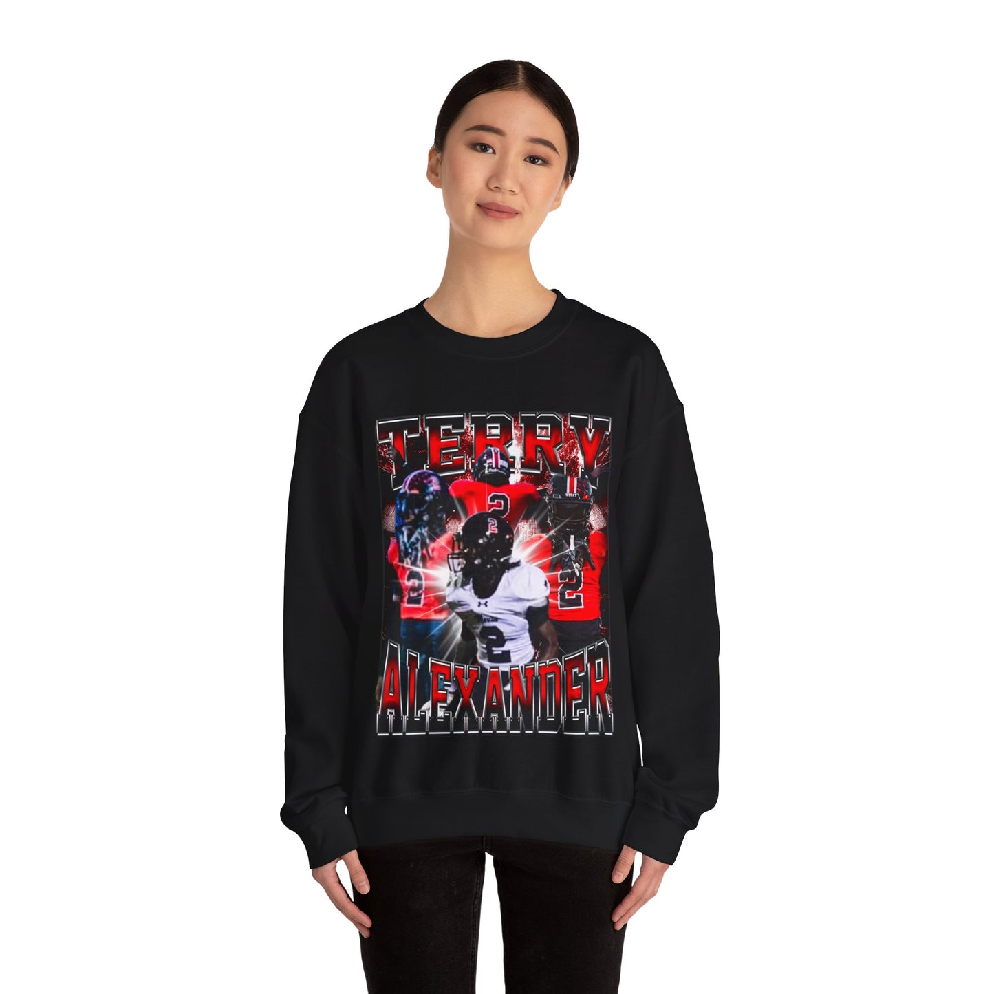 Terry Alexander Crewneck Sweatshirt
