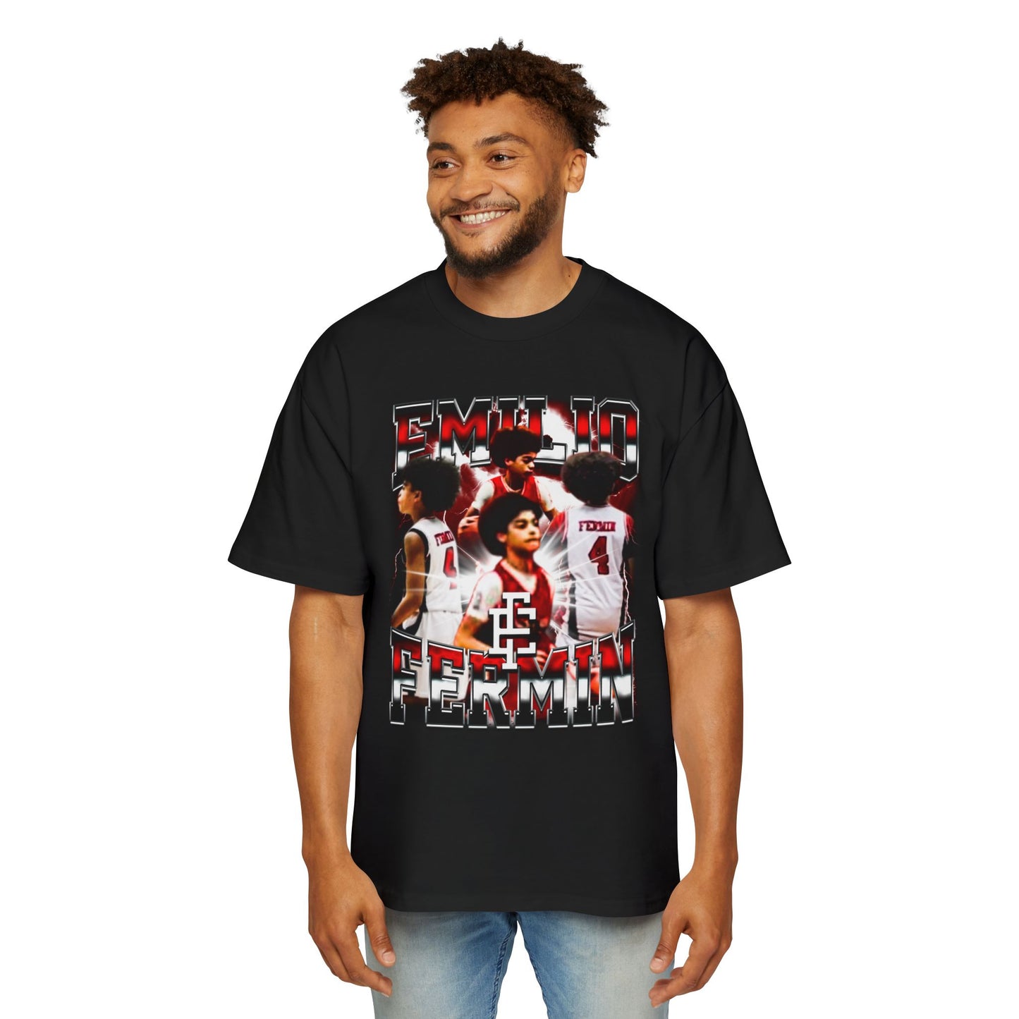 Emilio Fermin Oversized Retro Tee
