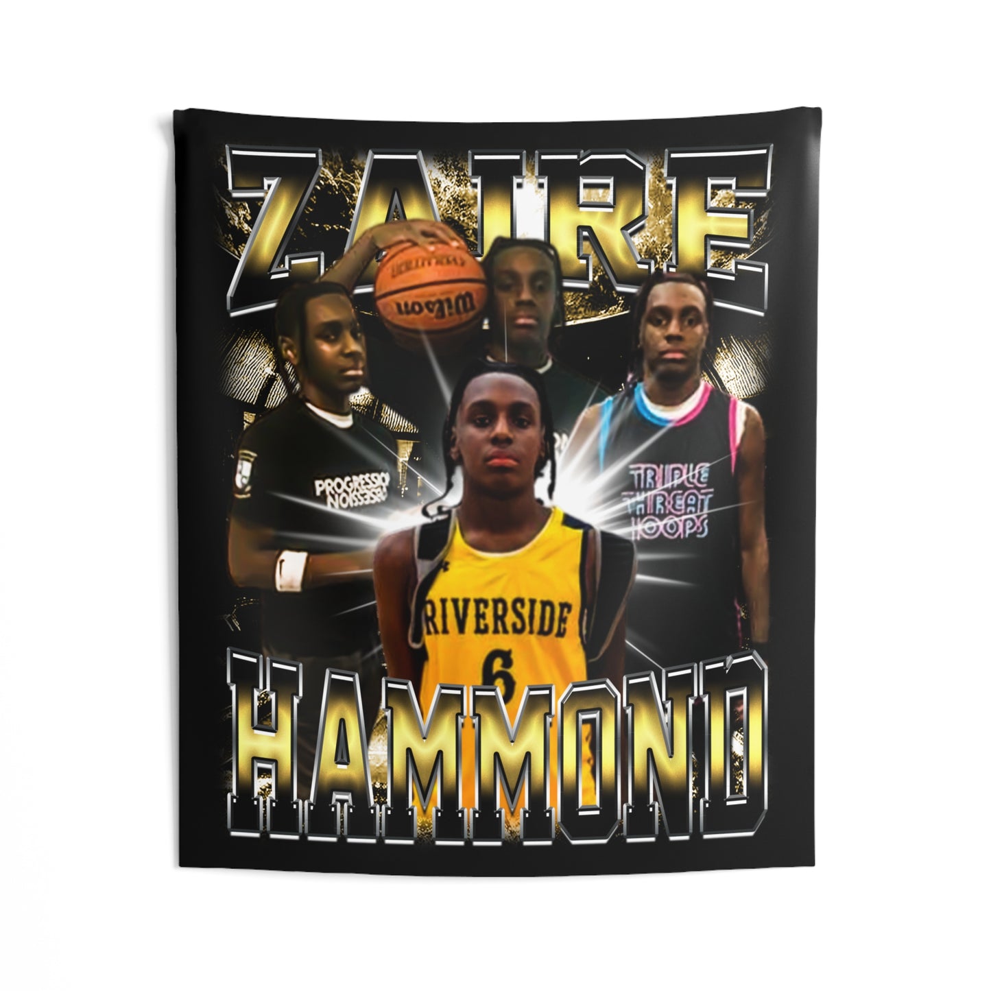 Zaire Hammond Tapestry 50” x 60”
