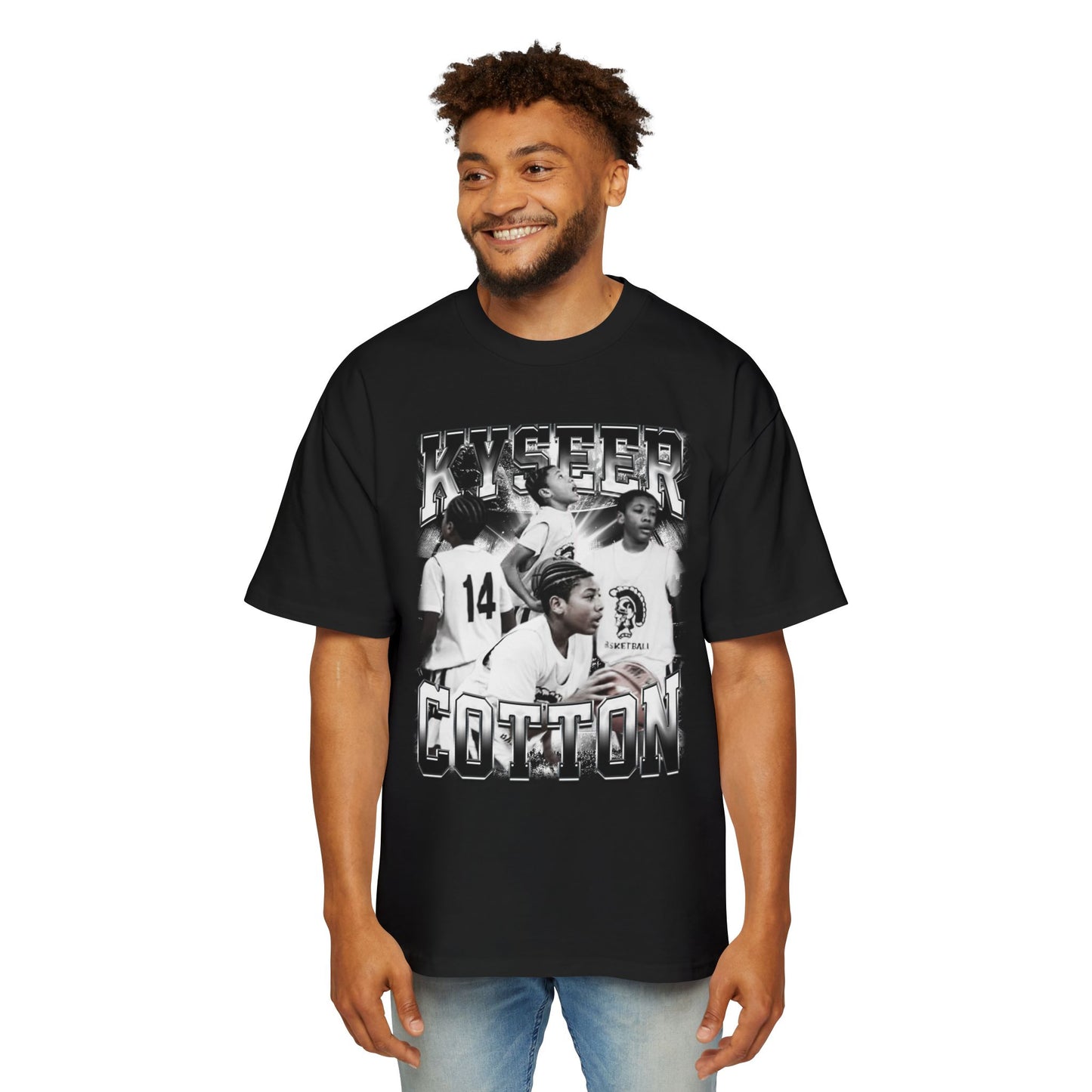 Kyseer Cotton Oversized Retro Tee
