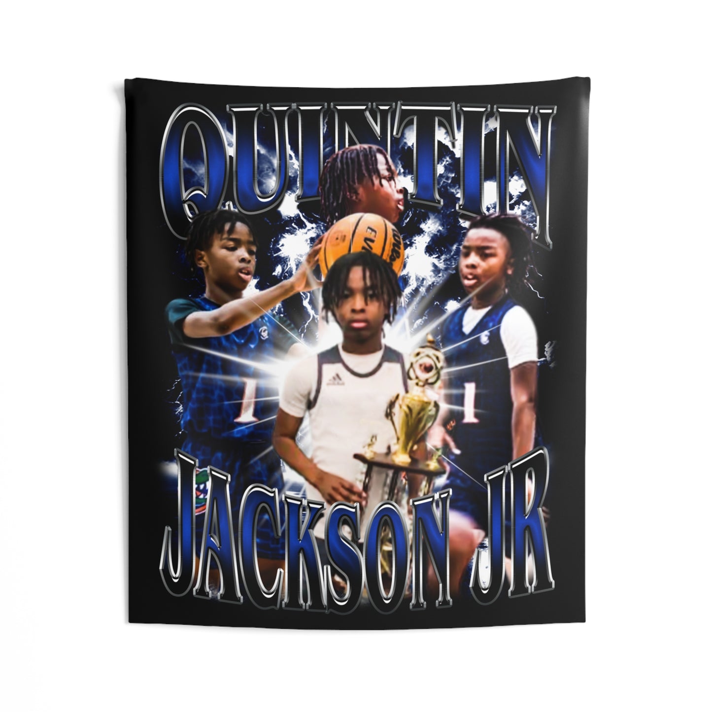 Quintin Jackson Jr Tapestry 50” x 60”