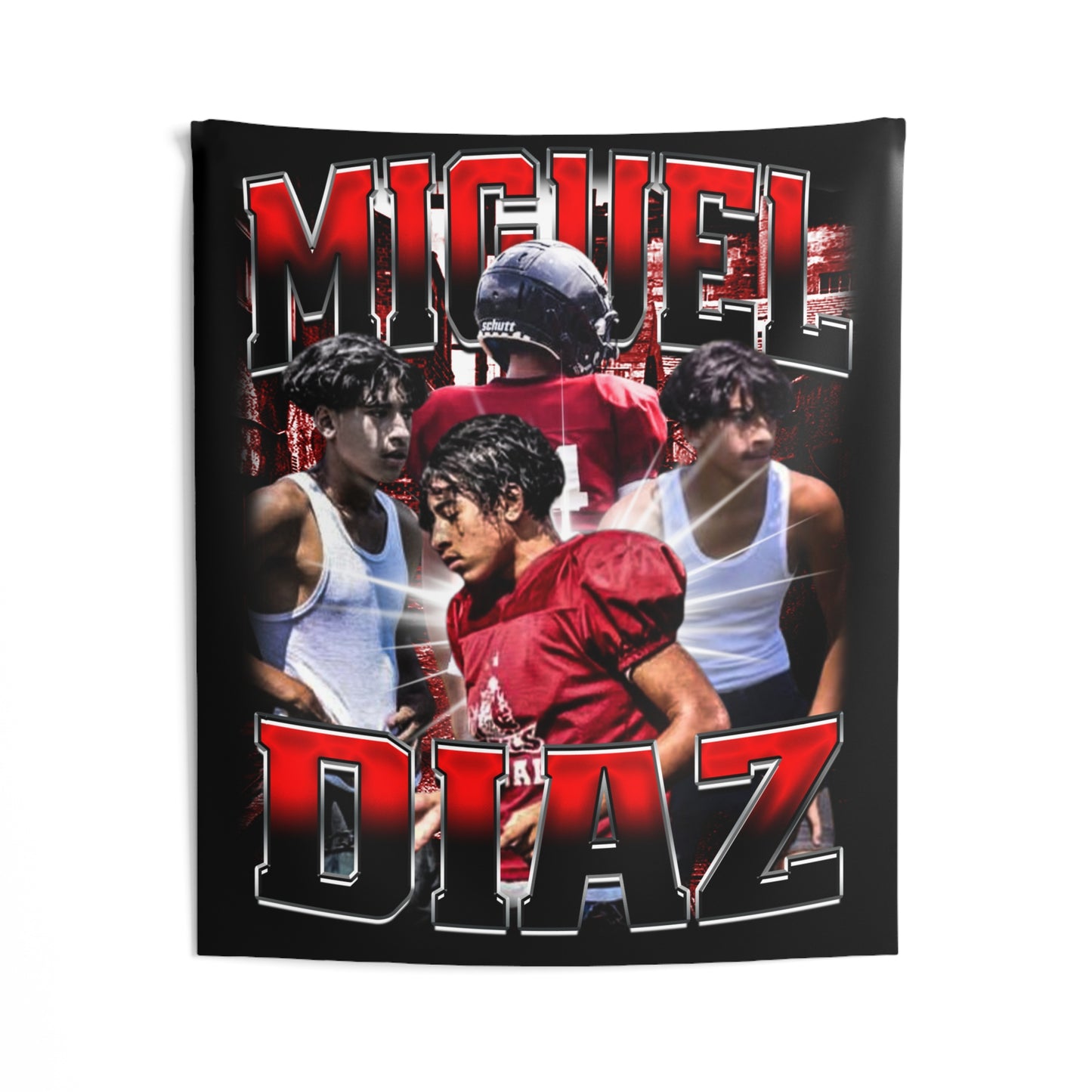 Miguel Diaz Tapestry 50” x 60”