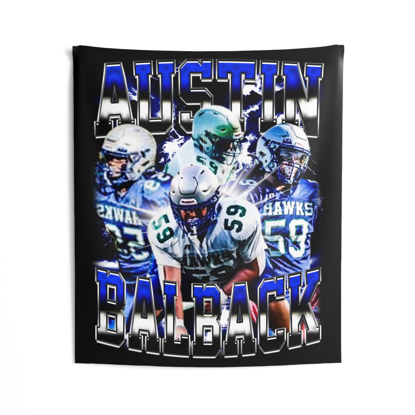 Austin Balback Tapestry 50” x 60”