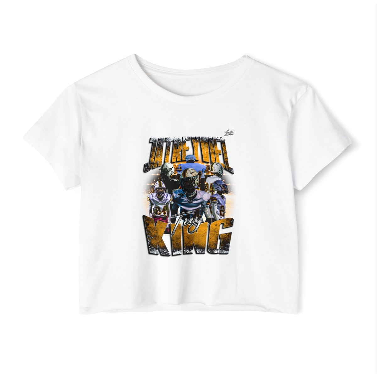 JaTreyviel King Crop Top
