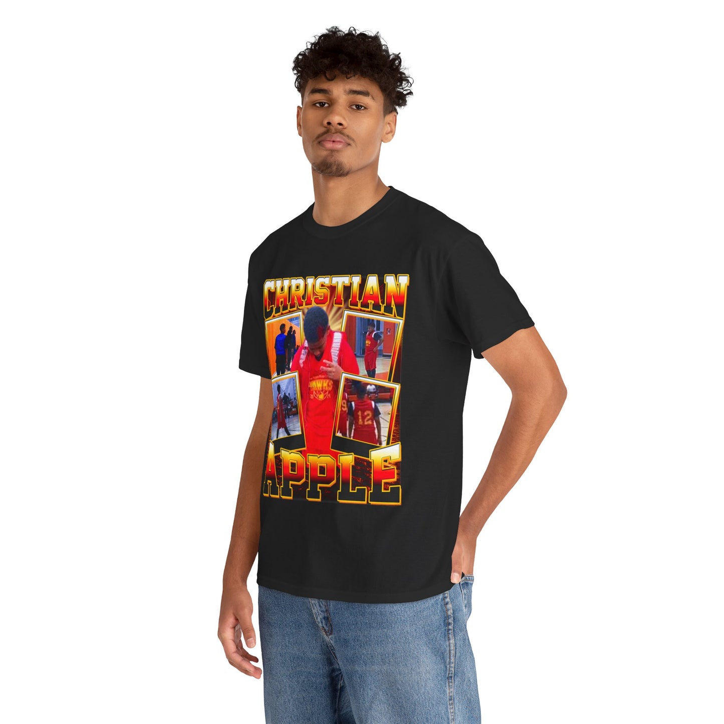 Christian Apple Heavy Cotton Tee