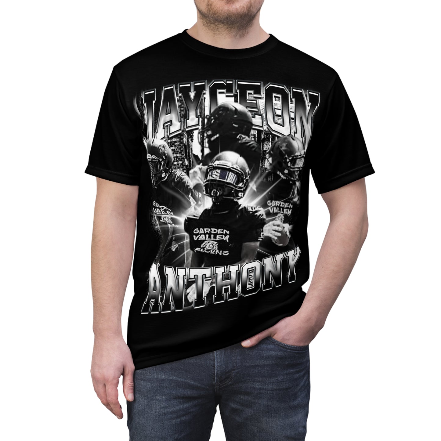 Jayceon Anthony Vintage Full Print Tee