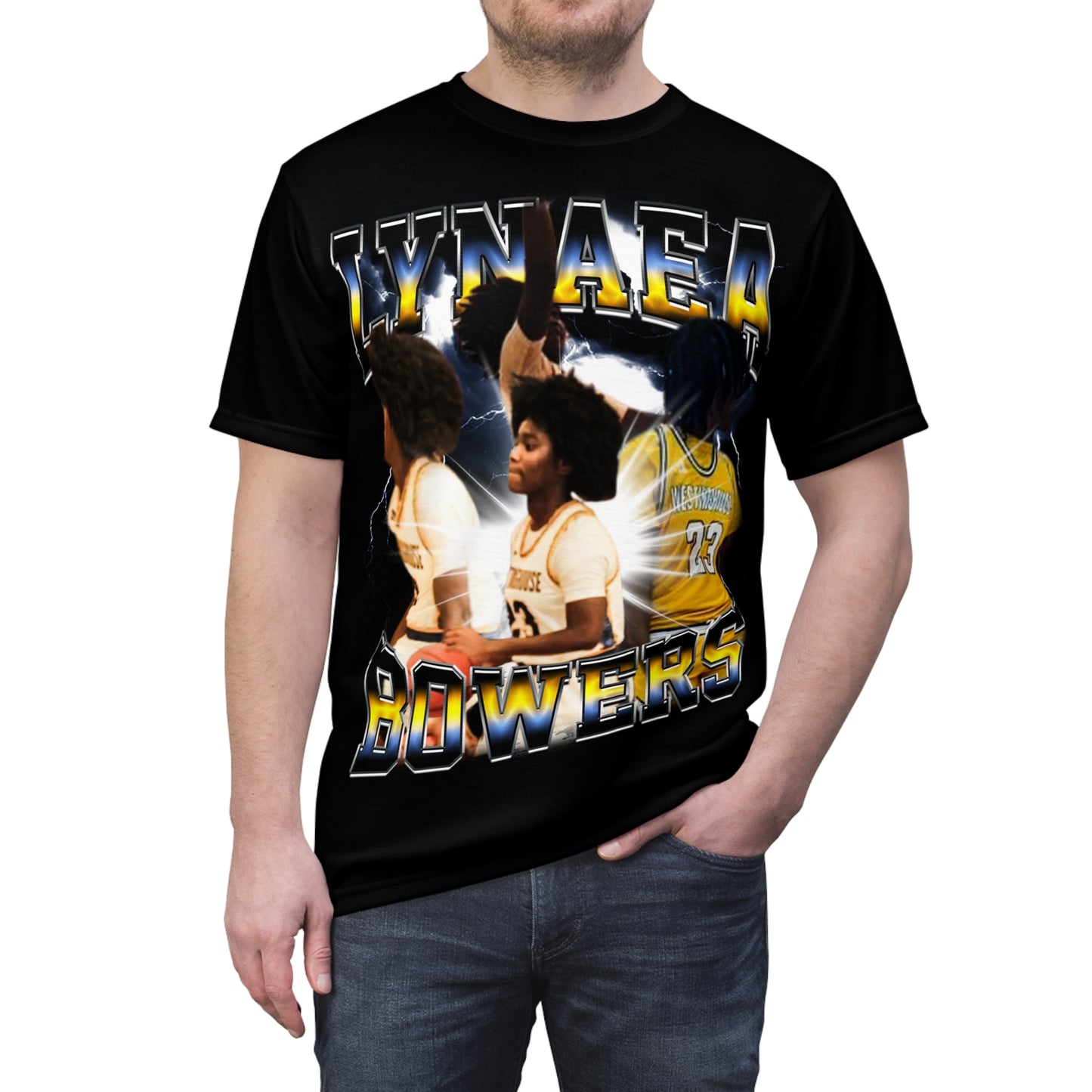 Lynaea Bowers Vintage Full Print Tee