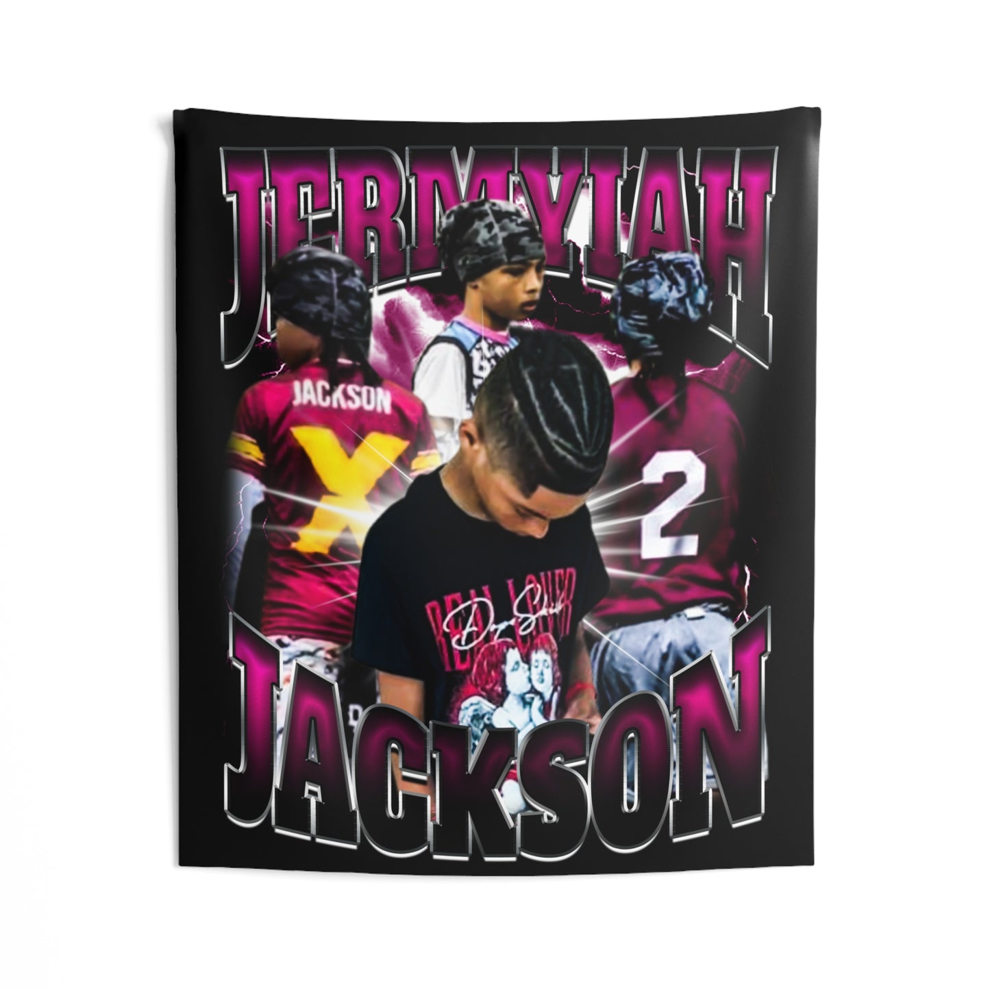 Jermyiah Jackson Tapestry 50” x 60”