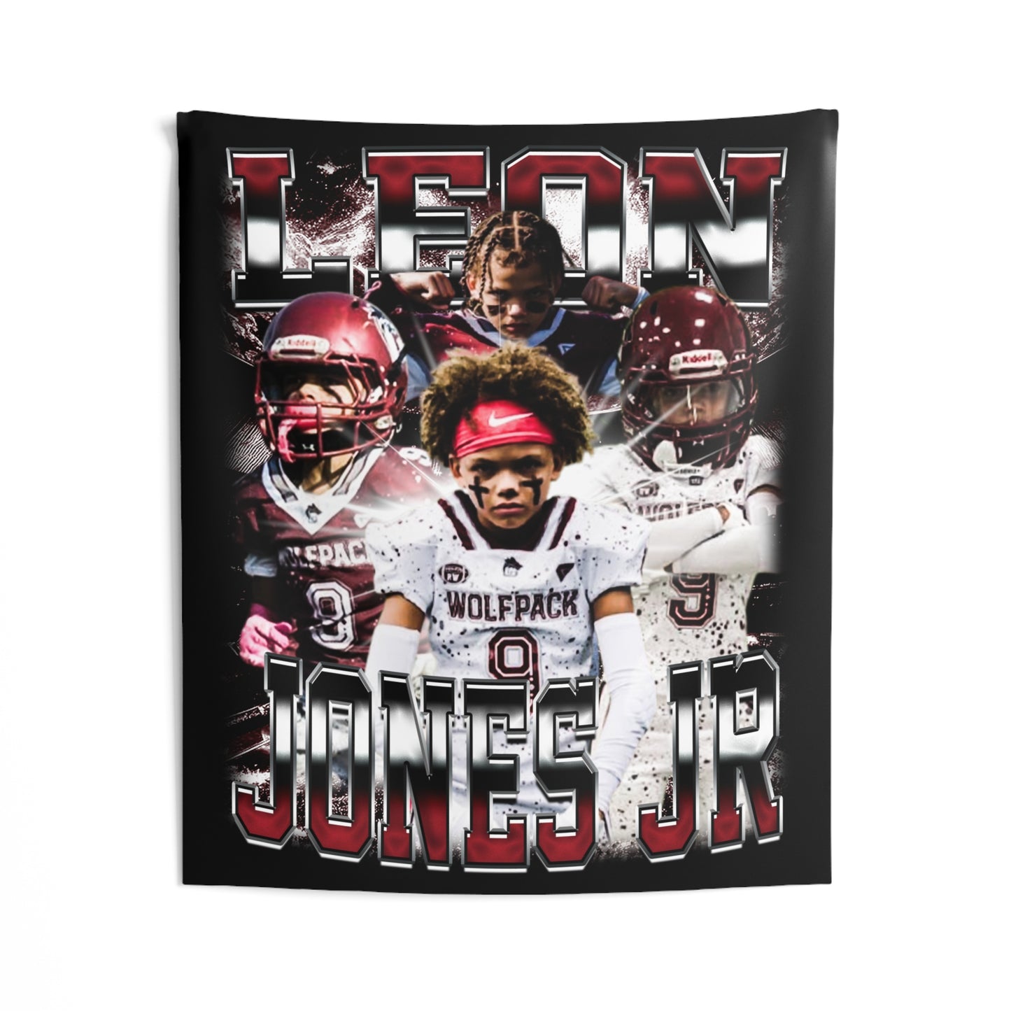 Leon Jones Jr Tapestry 50” x 60”
