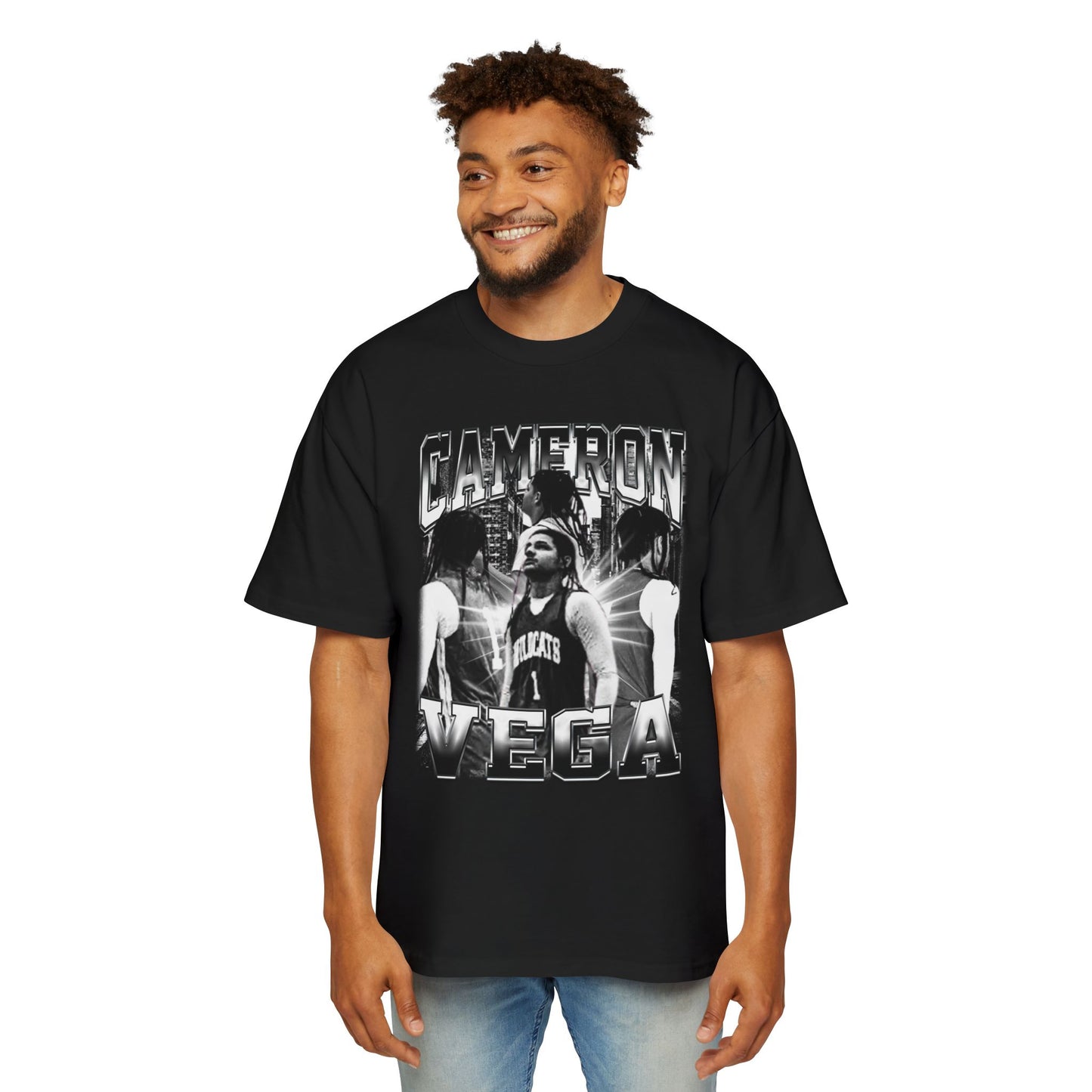 Cameron Vega Oversized Retro Tee