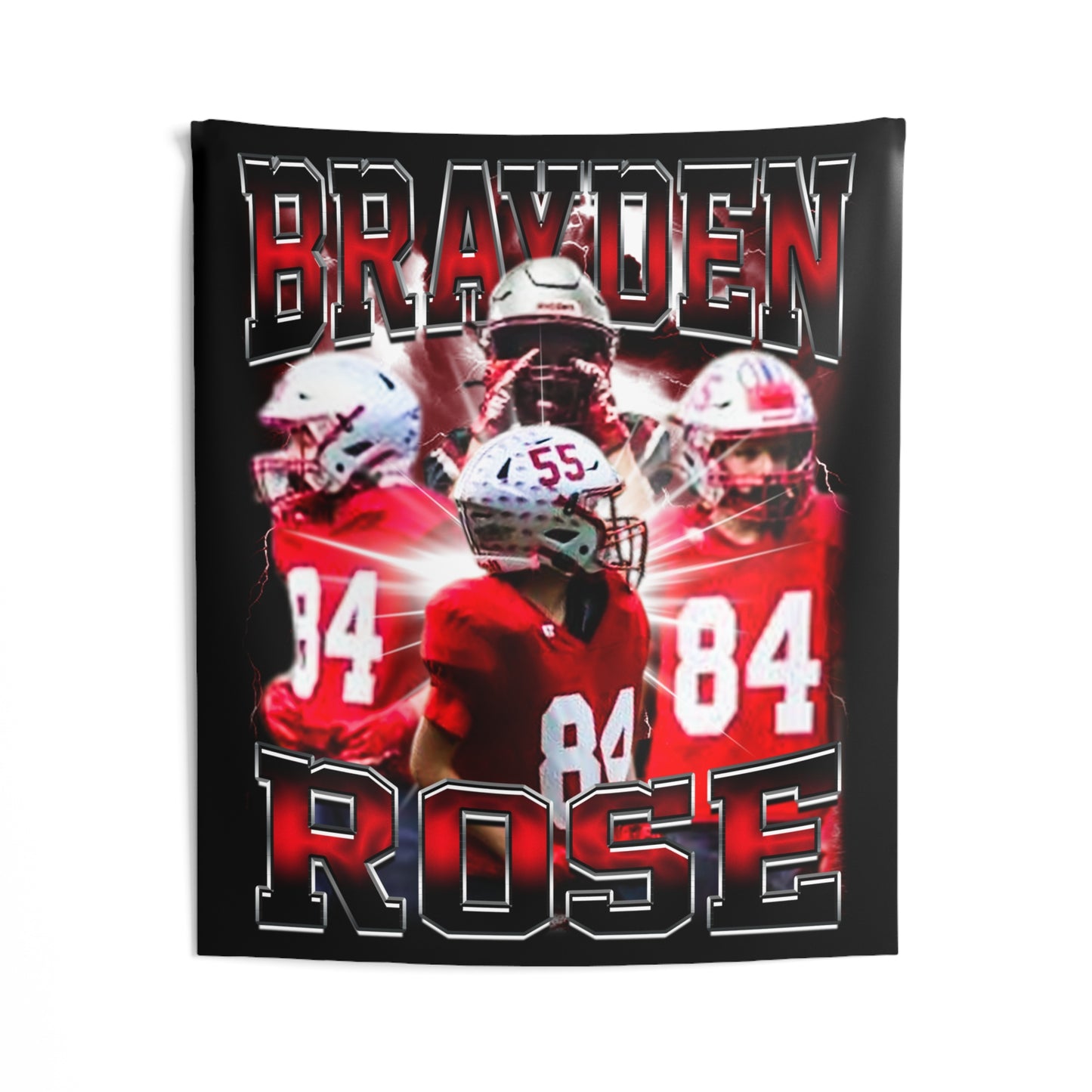 Brayden Rose Tapestry 50” x 60”