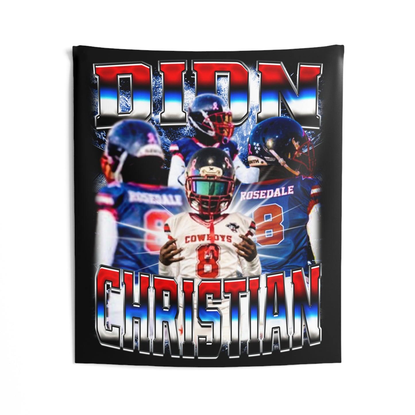 Dion Christian Tapestry 50” x 60”
