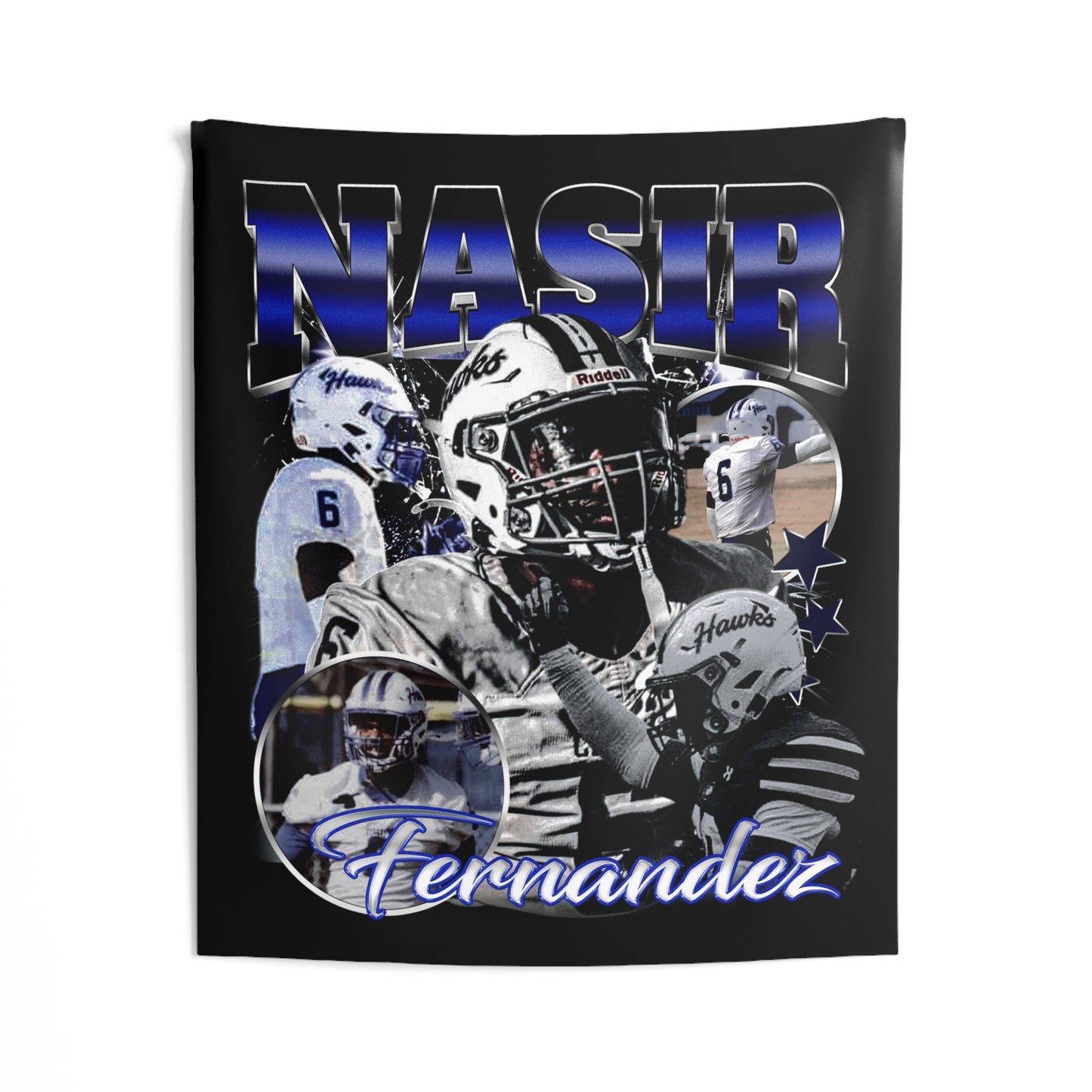 Nasir Fernandez Tapestry 50” x 60”