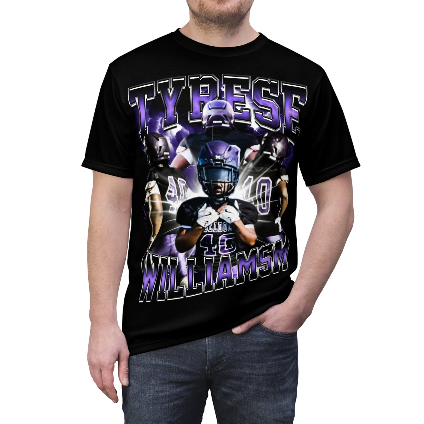 Tyrese Williams Vintage Full Print Tee