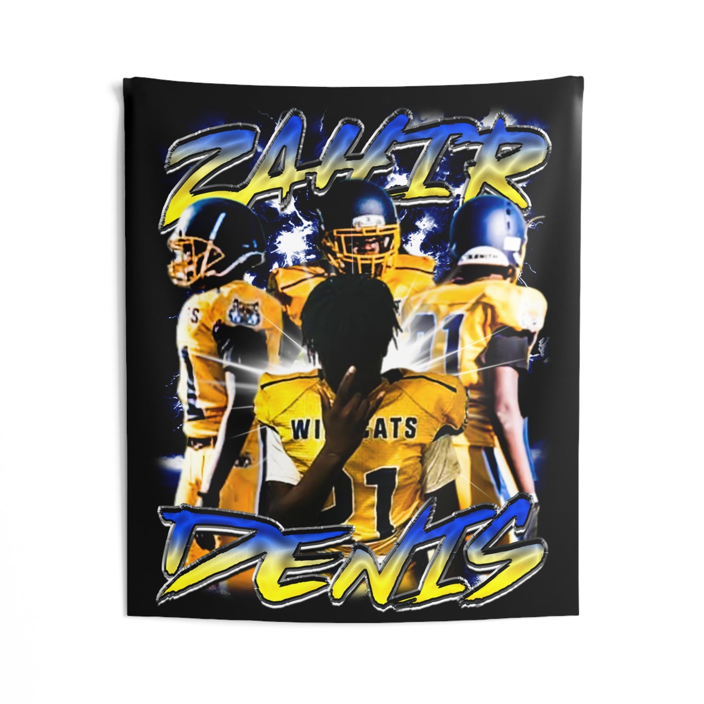 Zahir Denis Tapestry 50” x 60”