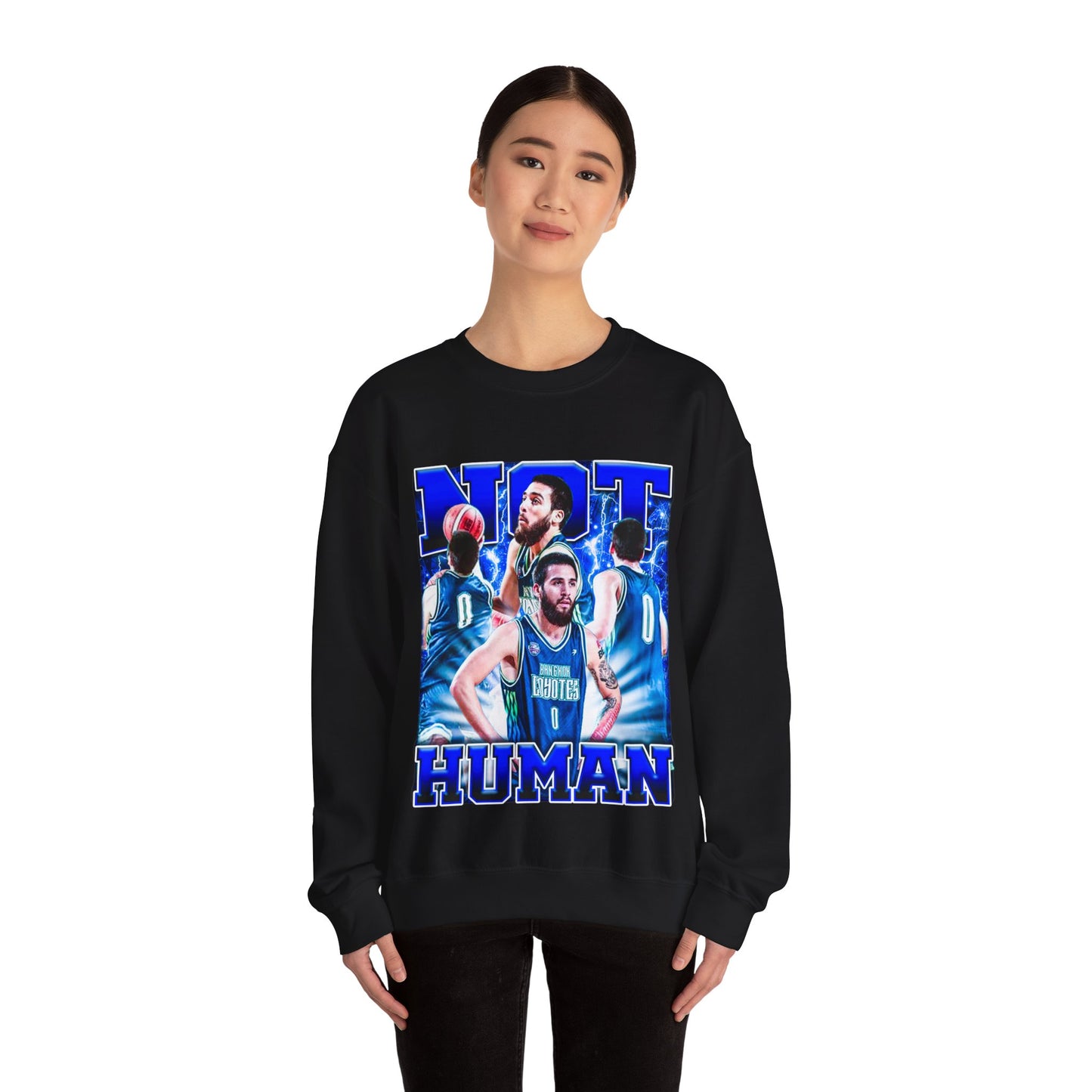 Not Human Crewneck Sweatshirt