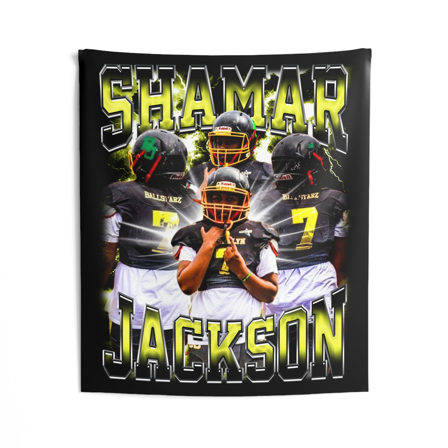 Shamar Jackson Tapestry 50” x 60”