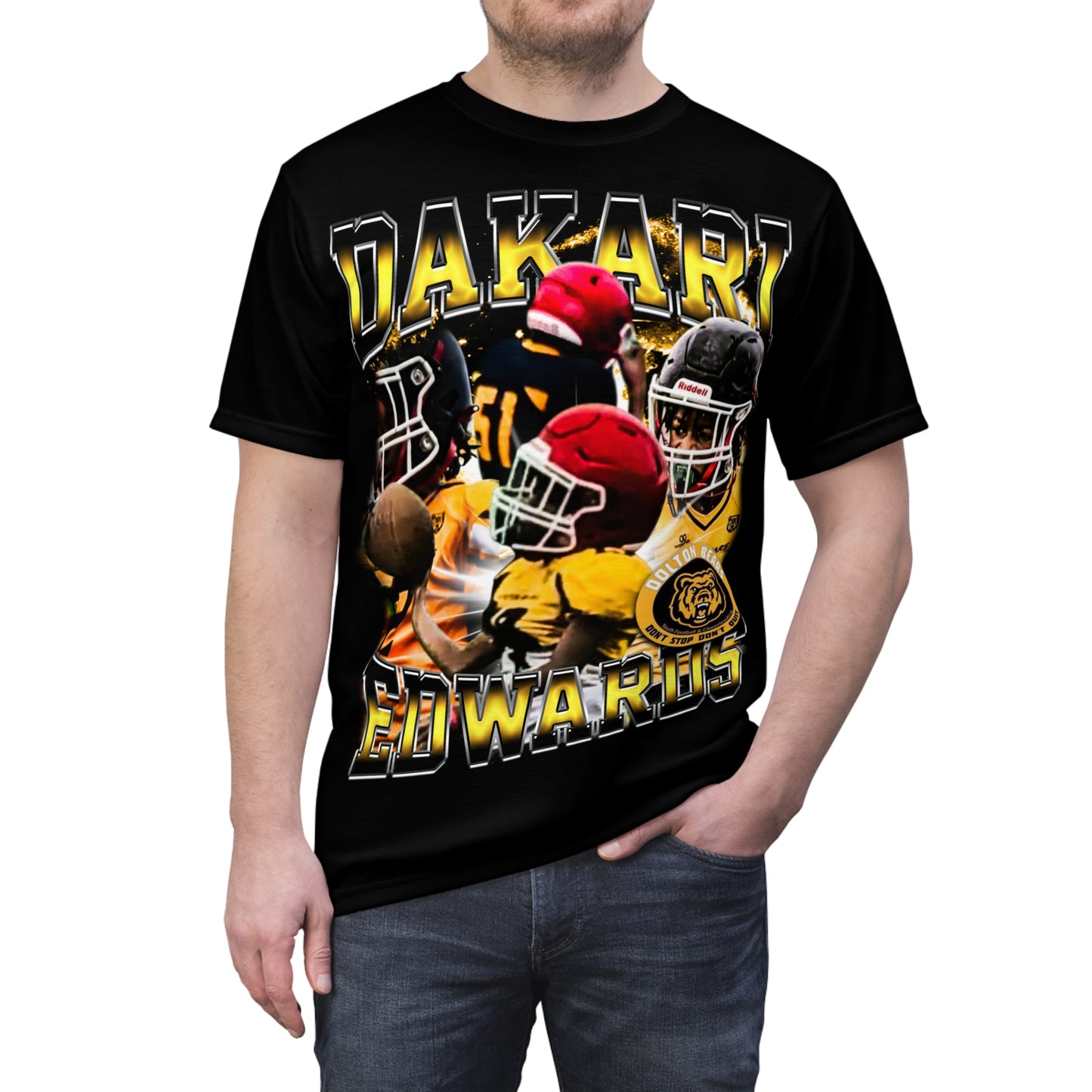 Dakari Edwards Vintage Full Print Tee