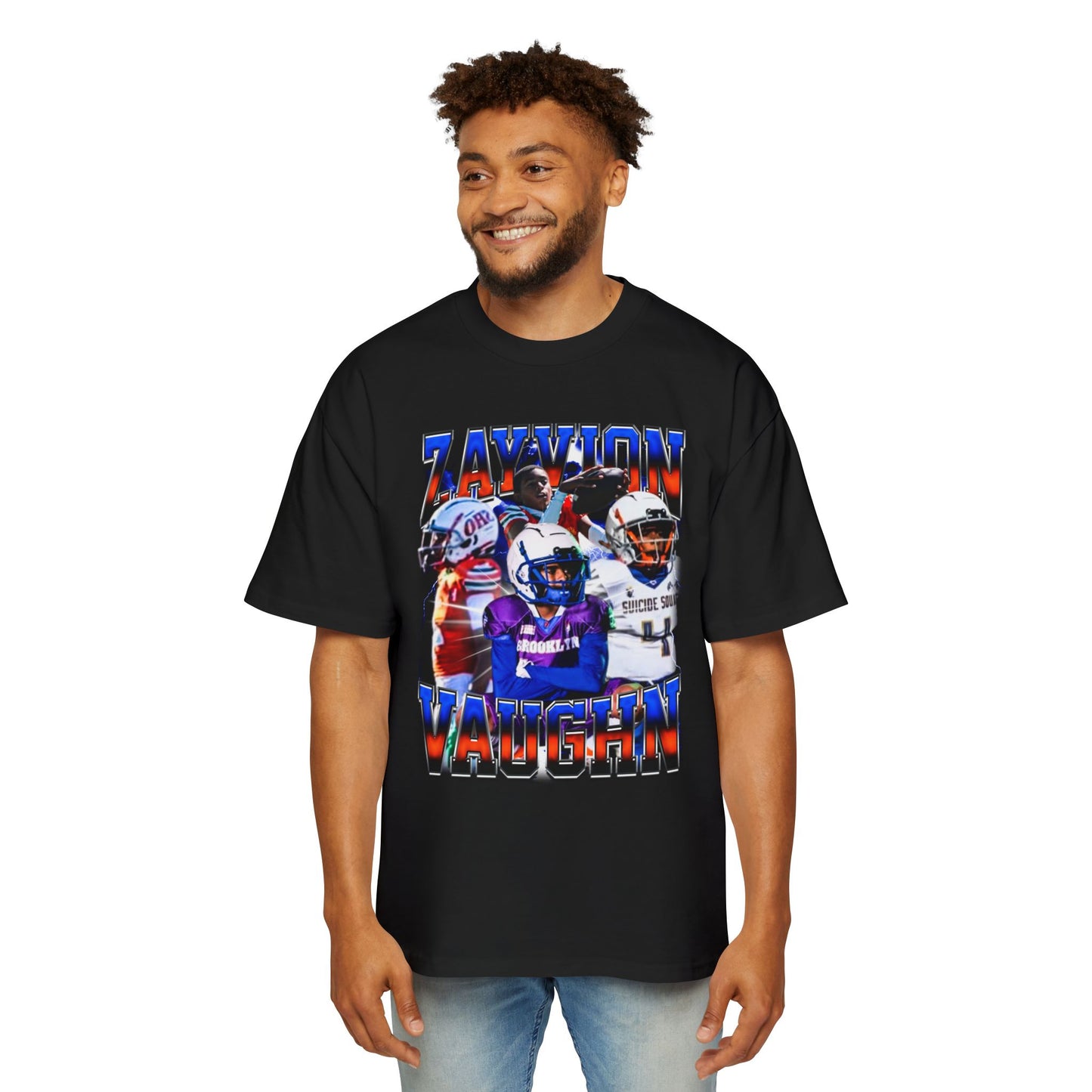 Zayvion Vaughn Oversized Retro Tee
