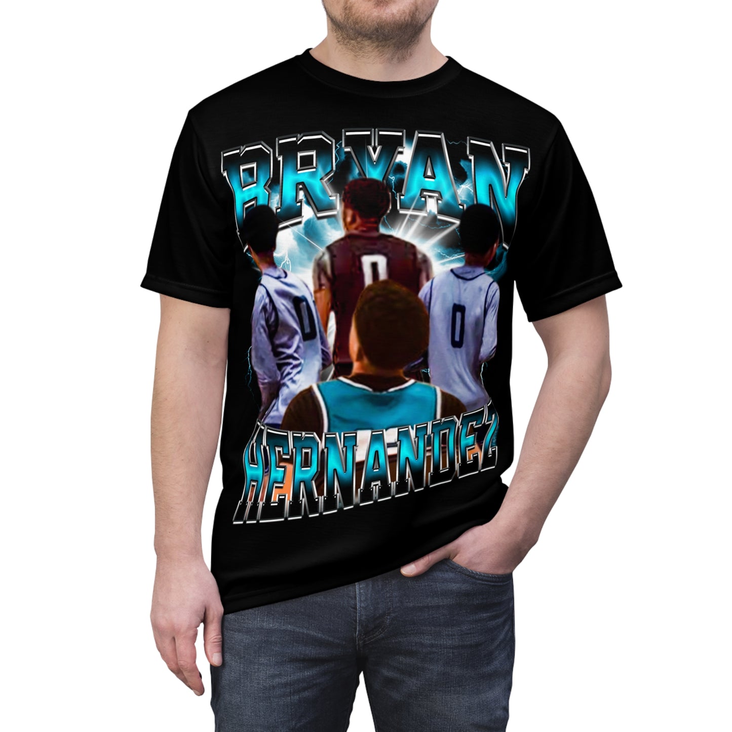Bryan Hernandez Vintage Full Print Tee