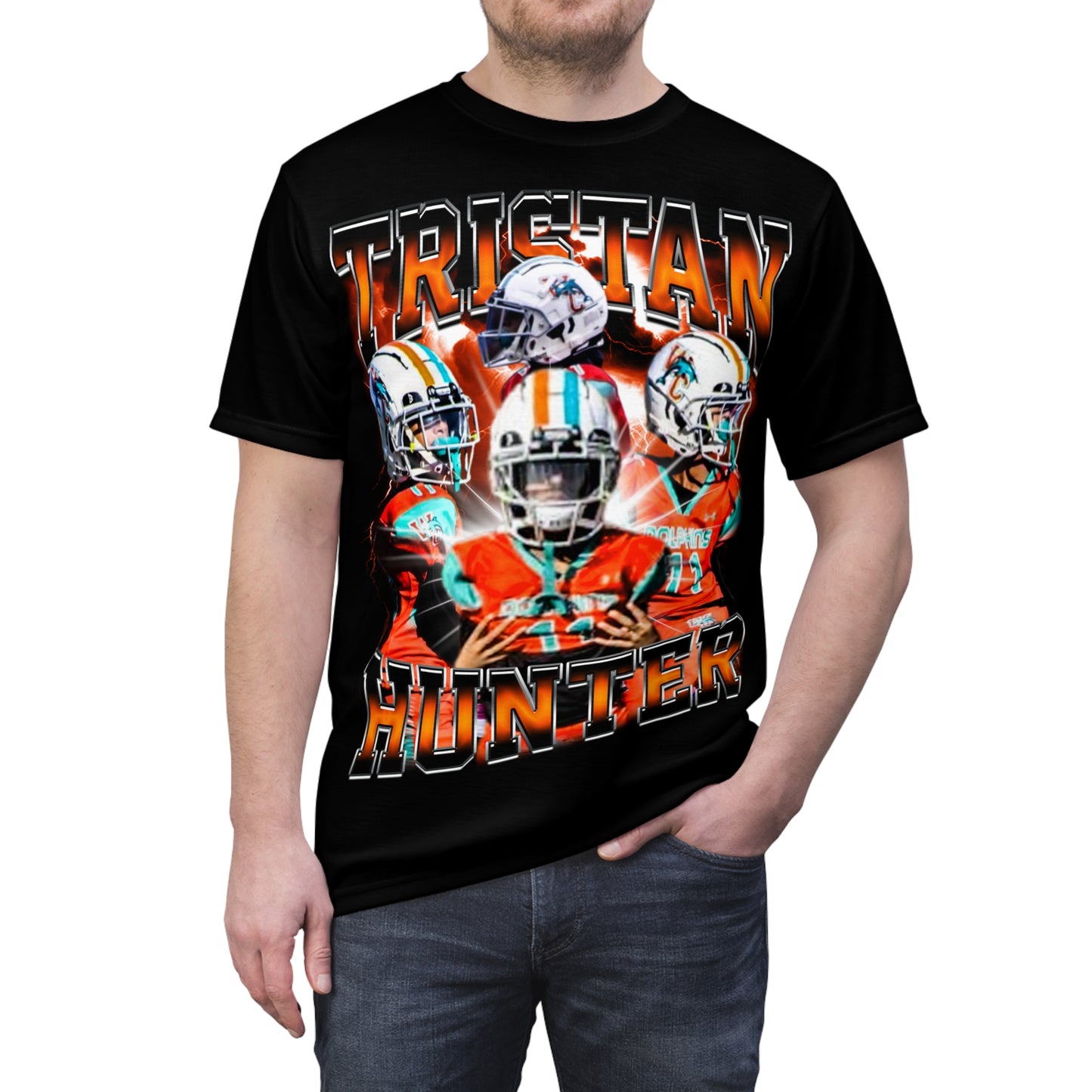 Tristan Hunter Vintage Full Print Tee