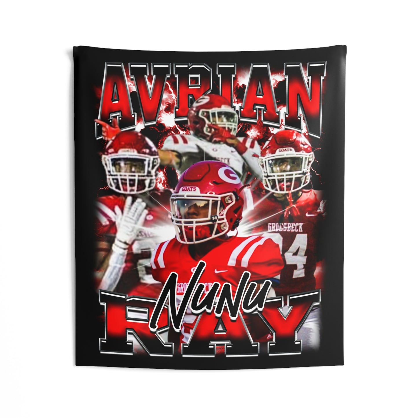 Avrian Ray Tapestry 50” x 60”