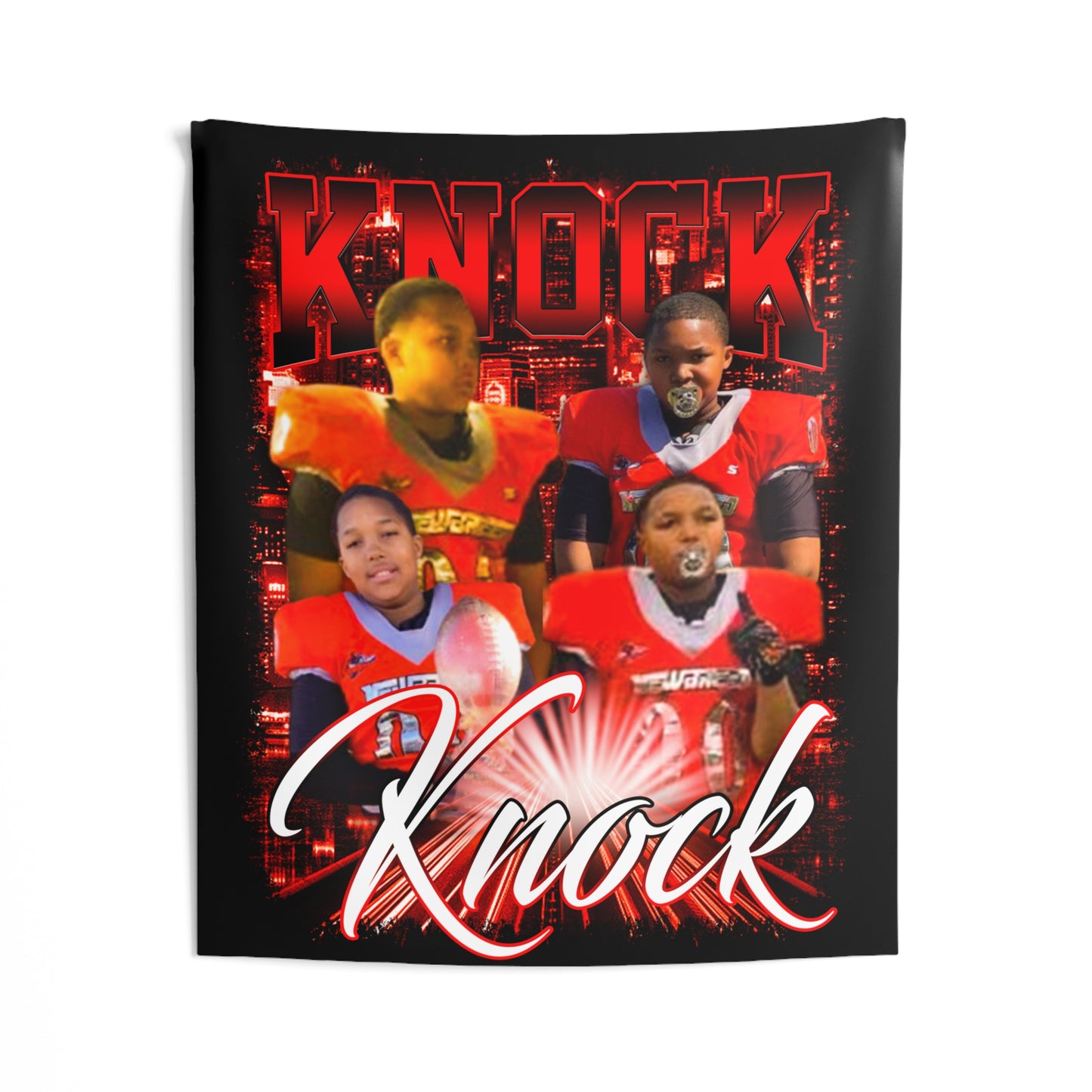 Knock Knock Tapestry 50” x 60”