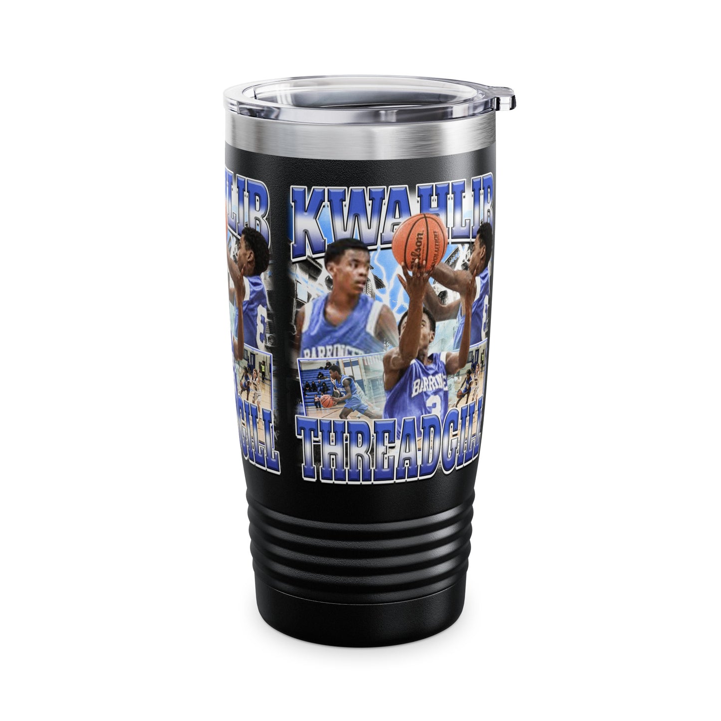 Kwahlib Threadgill Stainless Steal Tumbler