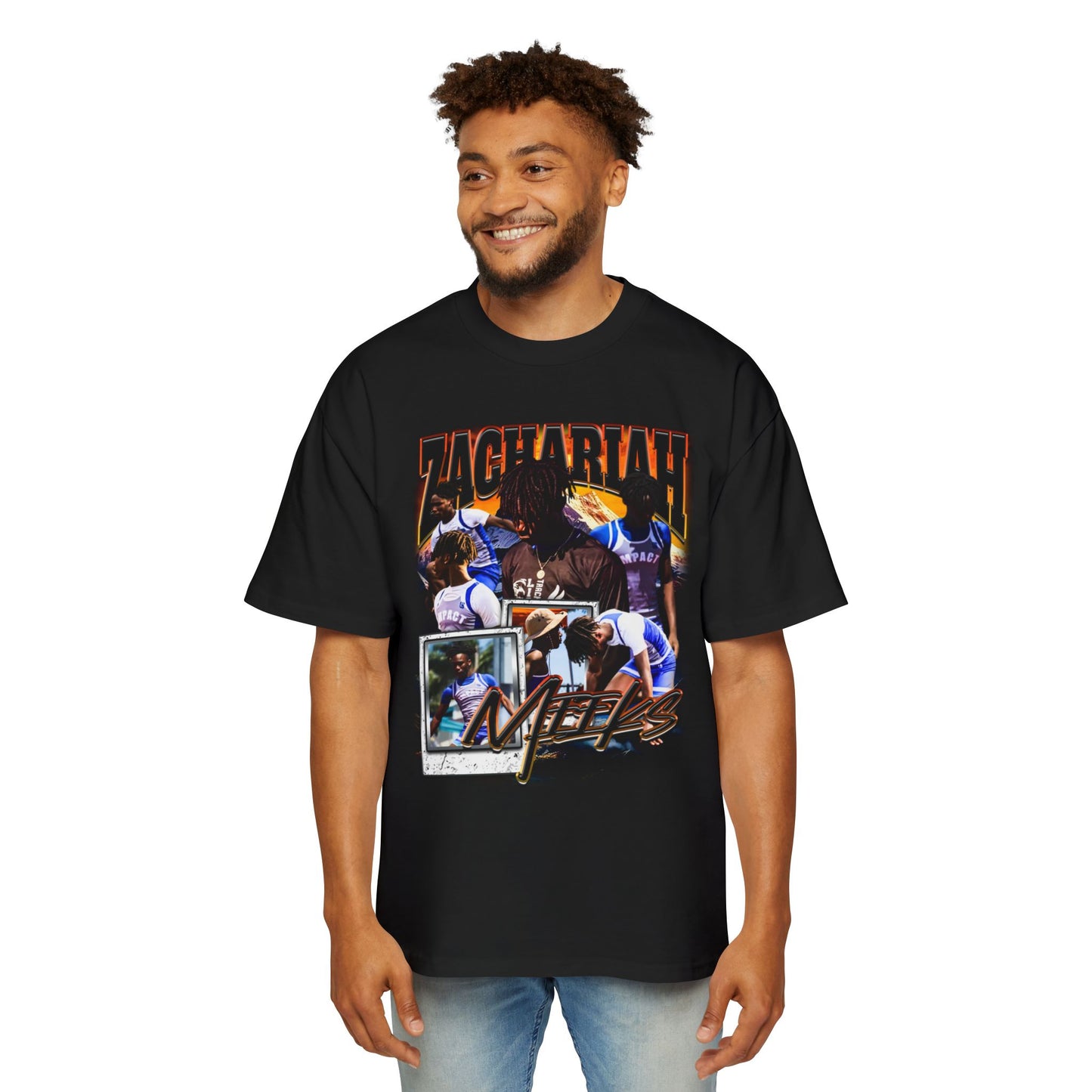 Zachariah Meeks Oversized Retro Tee