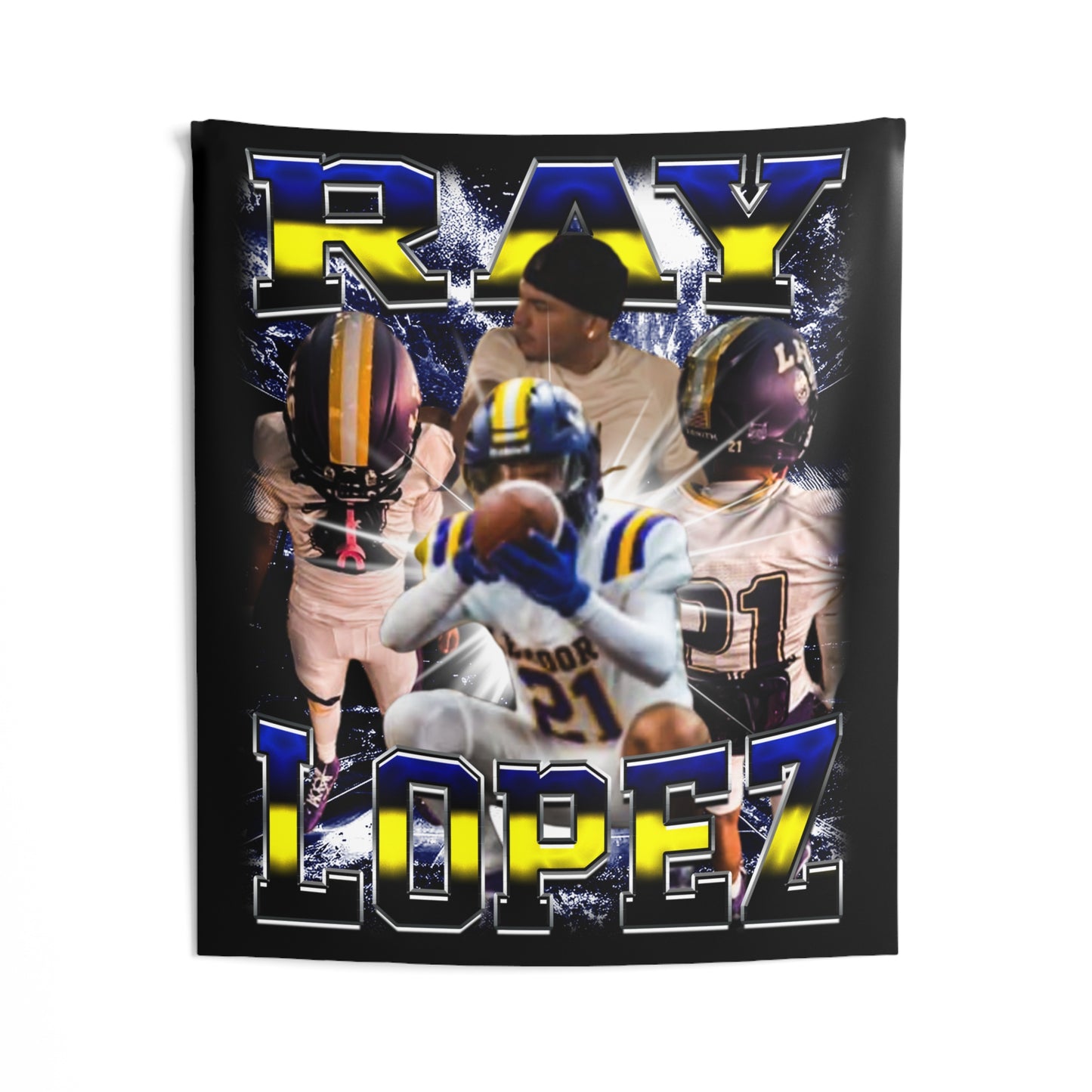 Ray Lopez Tapestry 50” x 60”