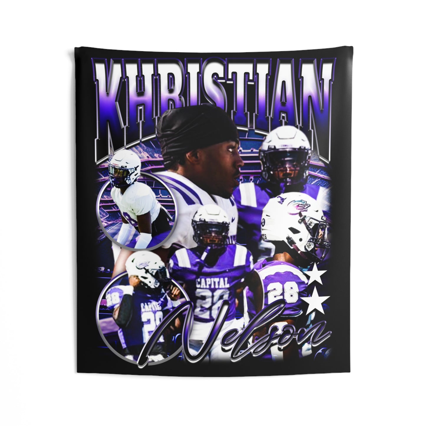 Khristian Nelson Tapestry 50” x 60”
