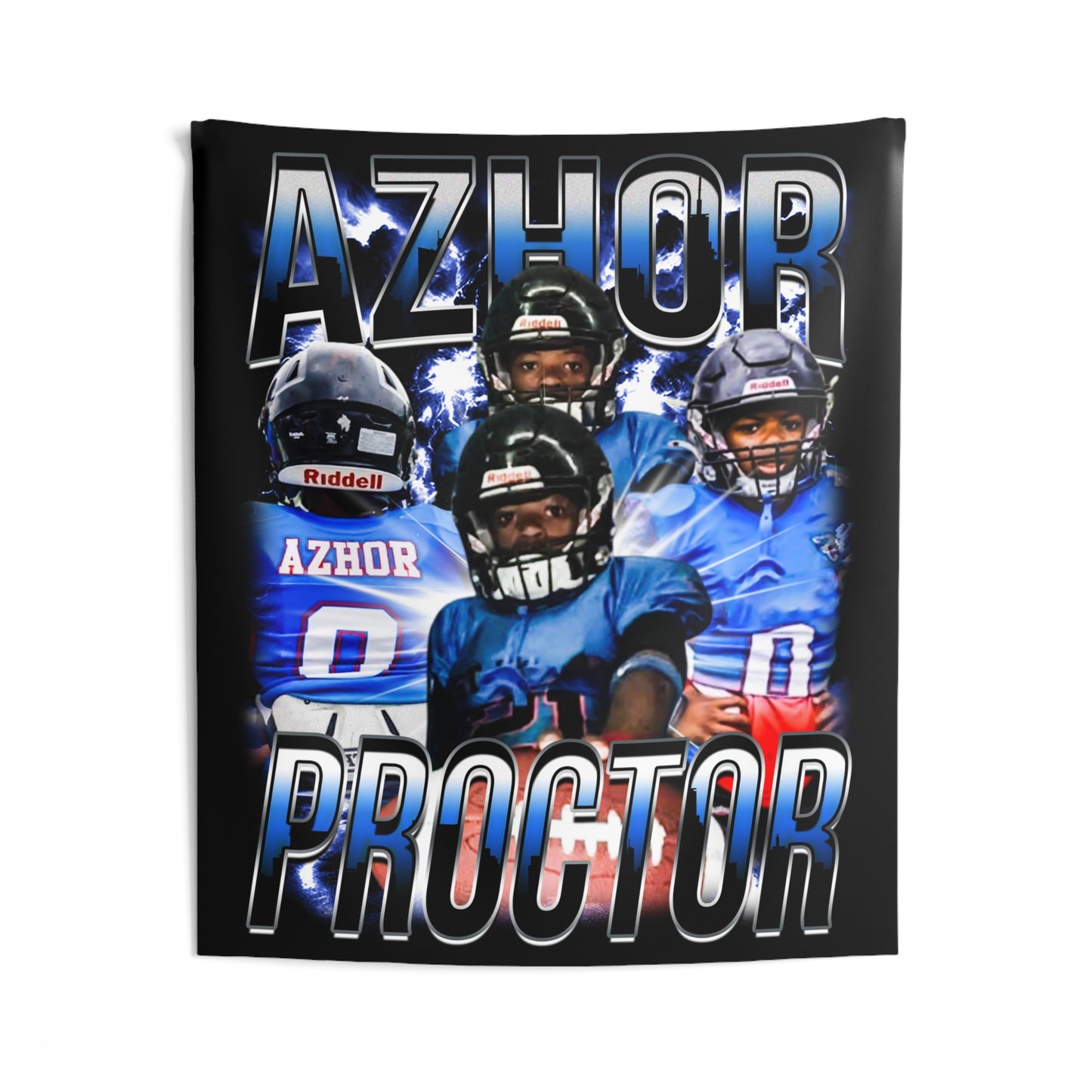 Azhor Proctor Tapestry 50” x 60”