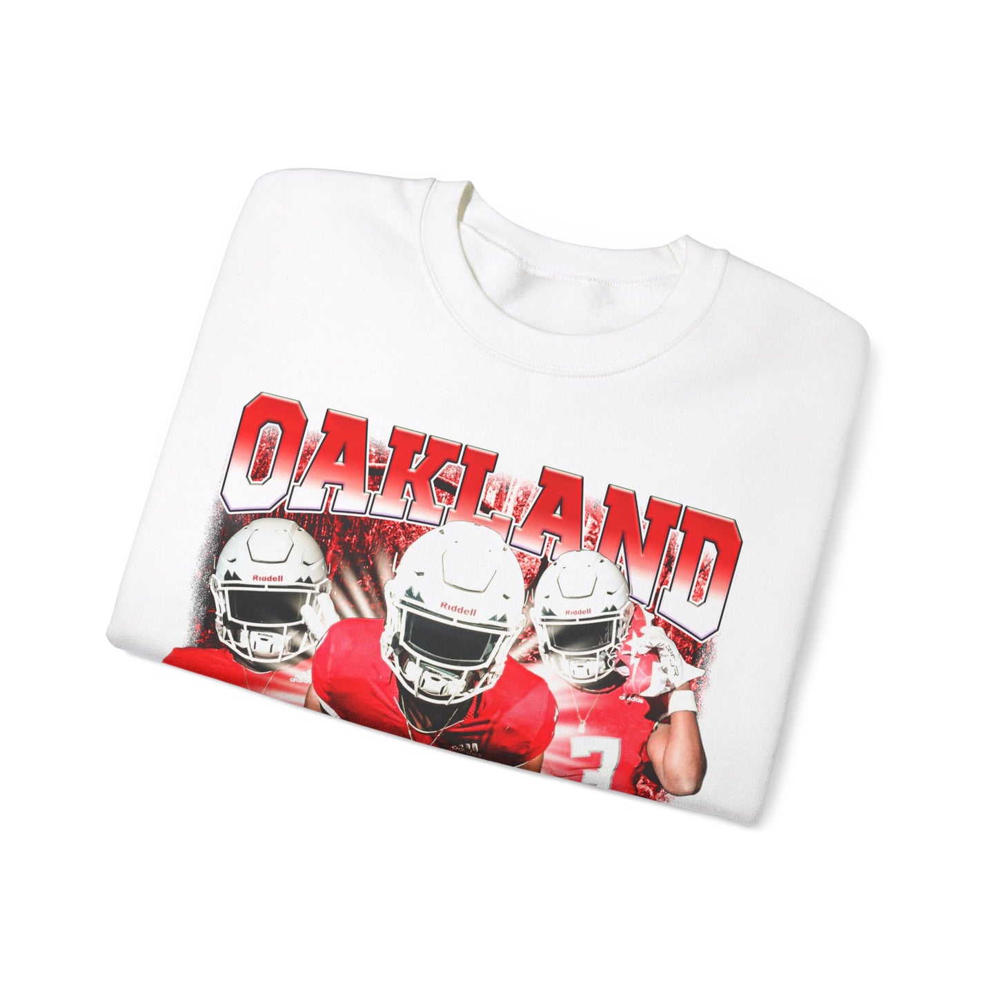 Oakland Cotton Crewneck Sweatshirt