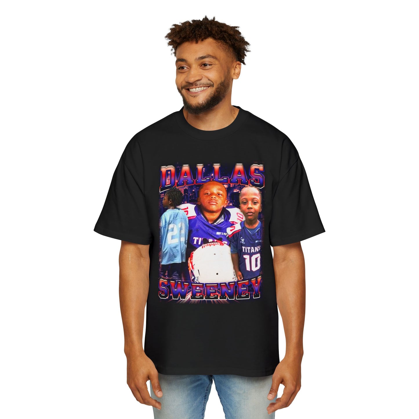 Dallas Sweeney Oversized Retro Tee