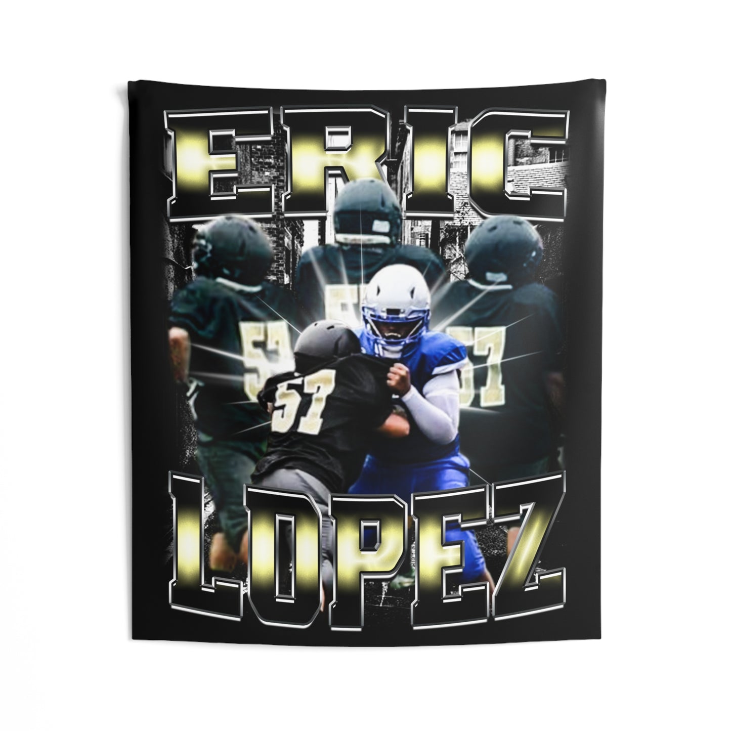 Eric Lopez Tapestry 50” x 60”