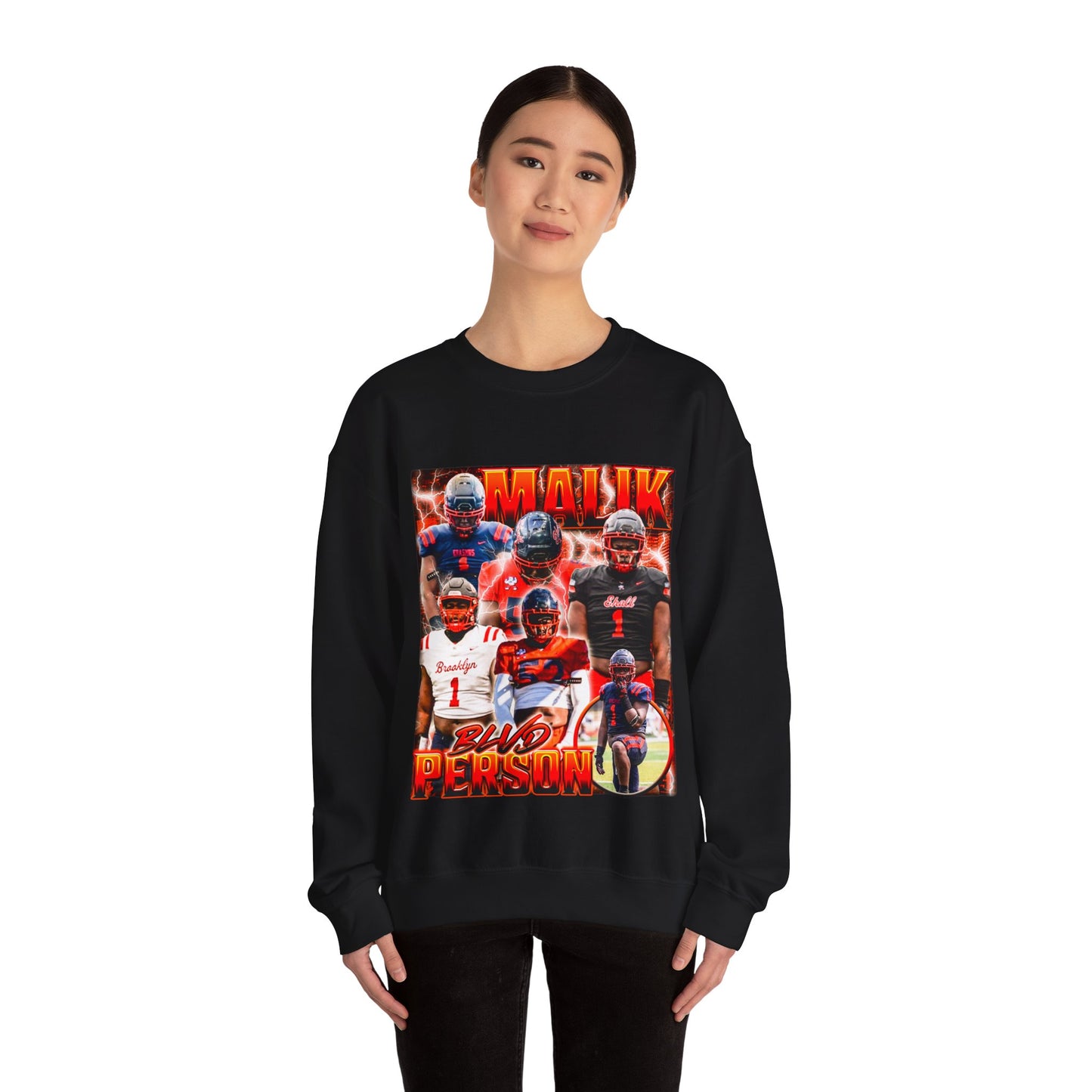 Malik Person Crewneck Sweatshirt