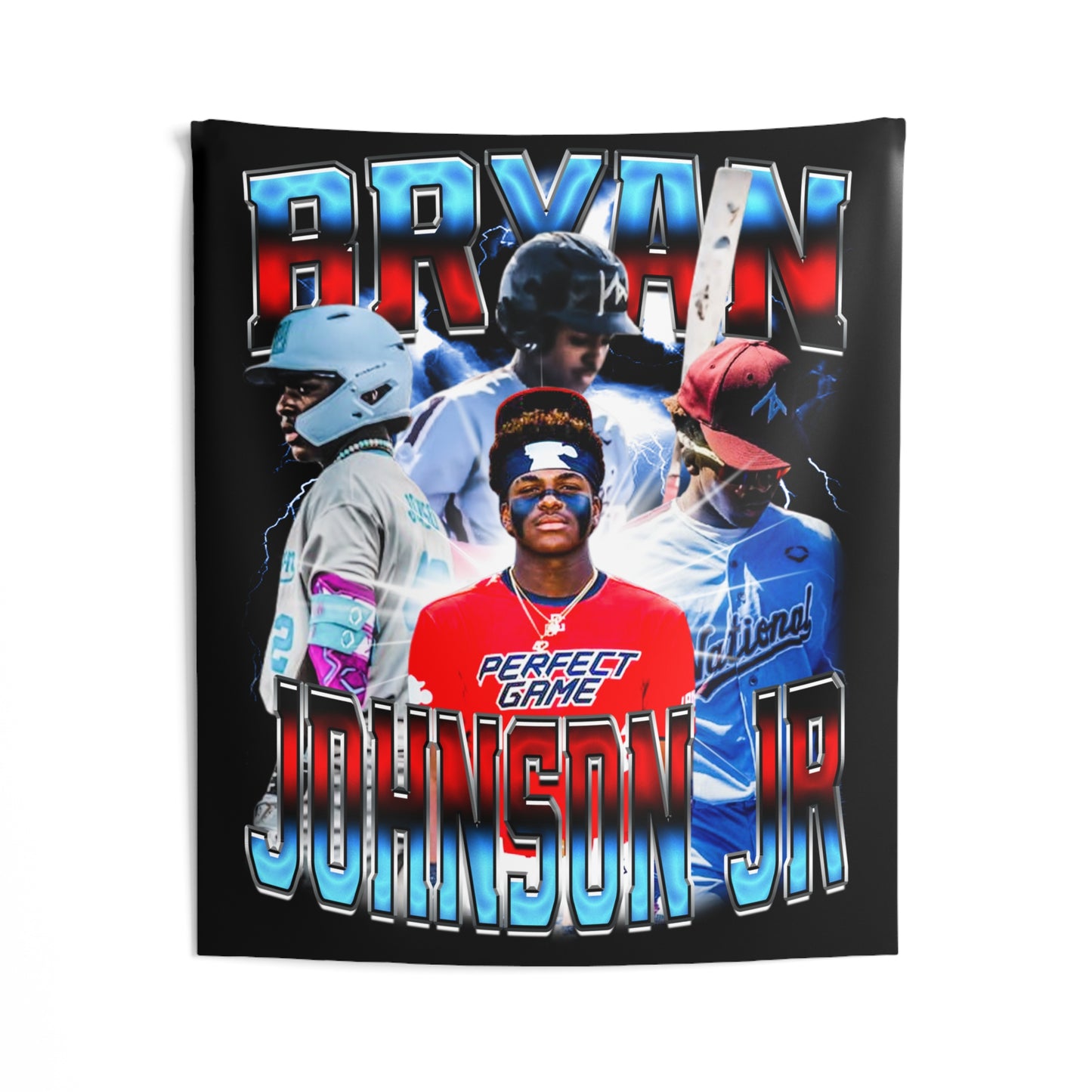 Bryan Johnson JR Tapestry 50” x 60”