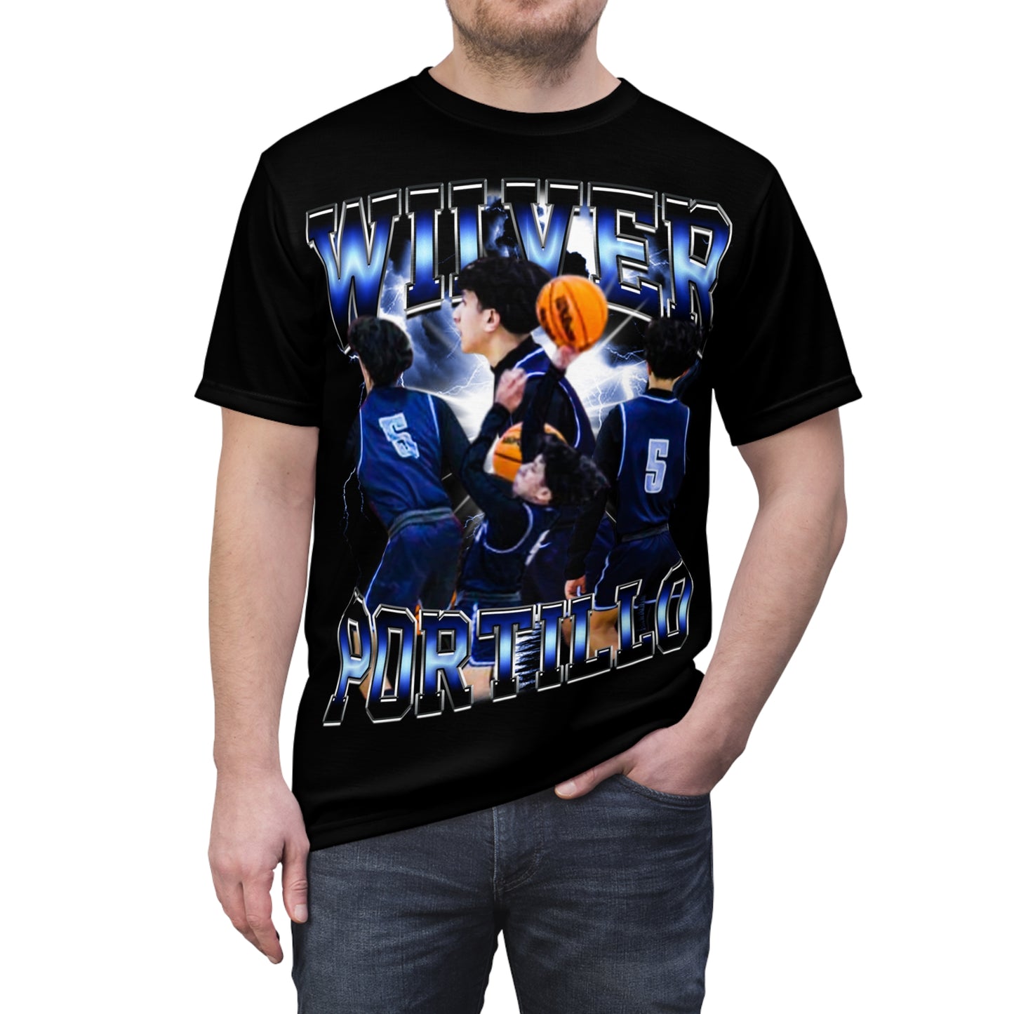 Wilver Portillo Vintage Full Print Tee