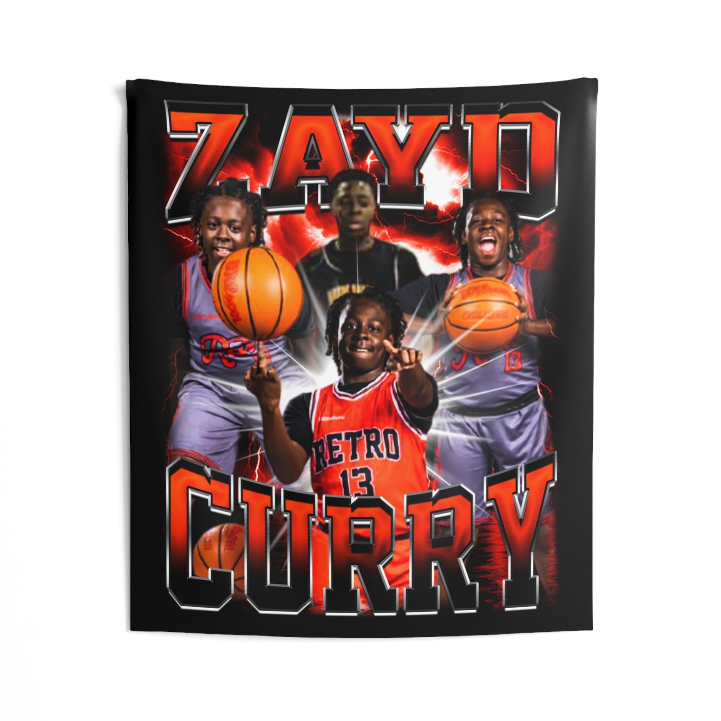 Zayd Curry Tapestry 50” x 60”