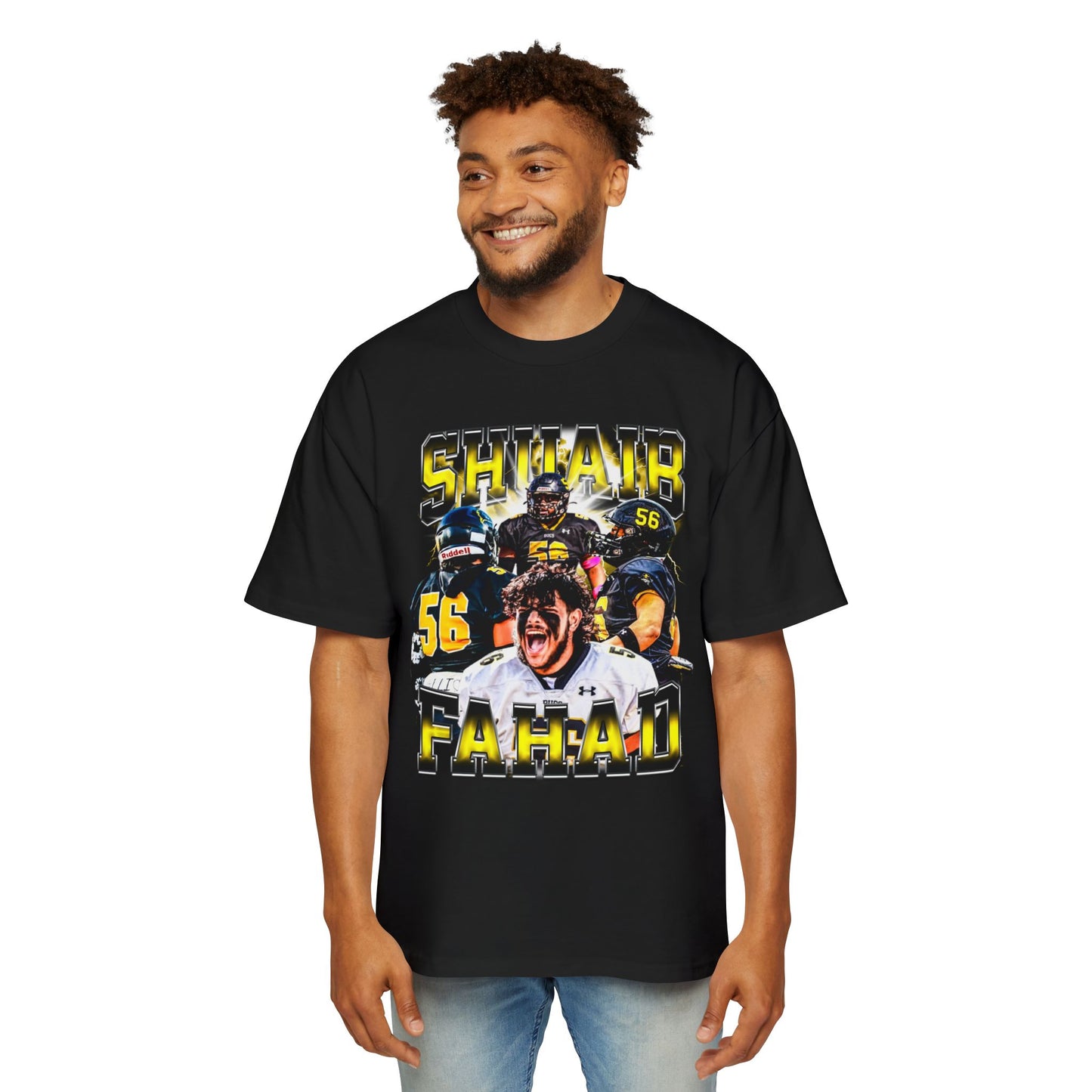 Shuaib Fahad Oversized Retro Tee