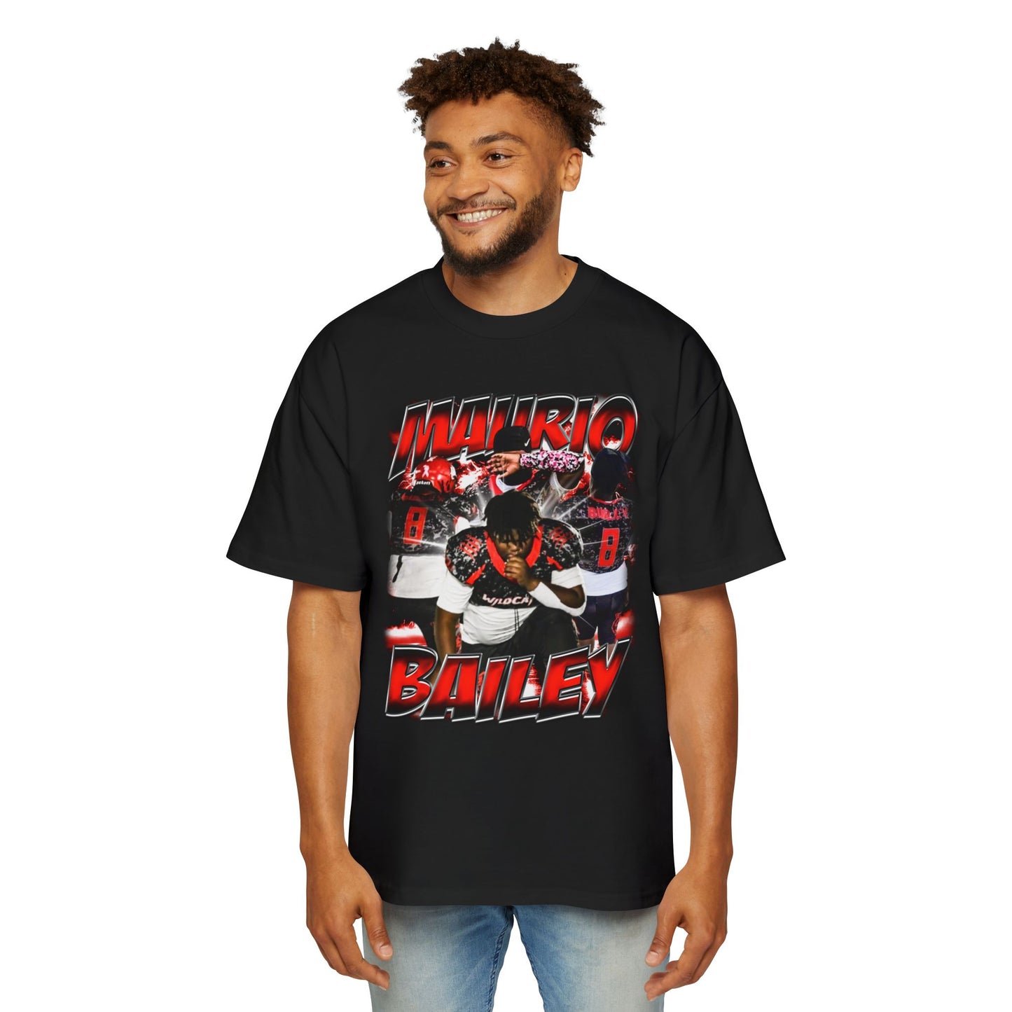 Maurio Bailey Oversized Retro Tee