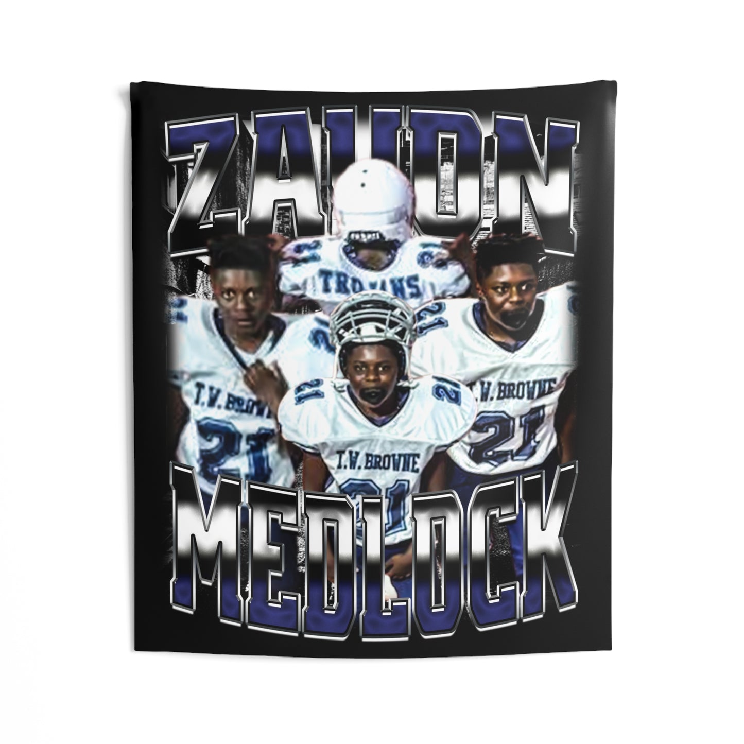 Zavon Medlock Tapestry 50” x 60”