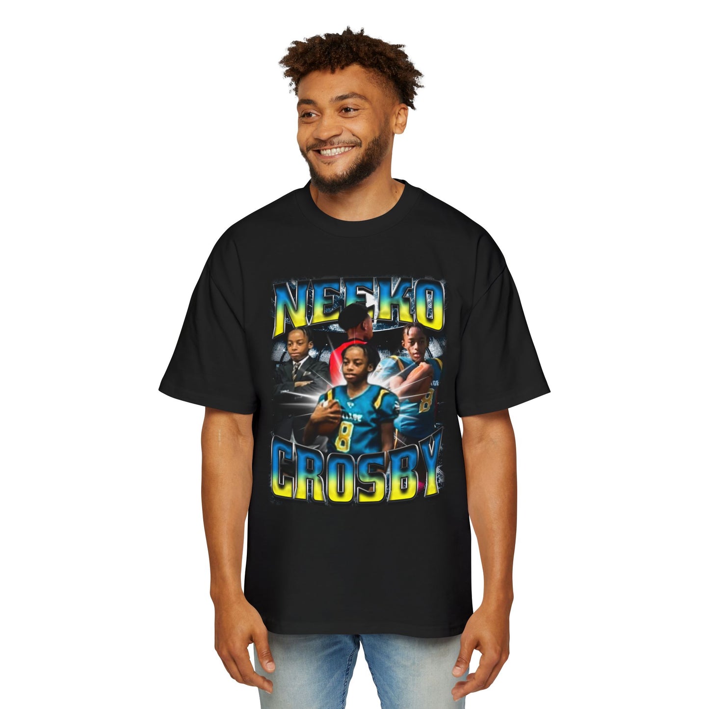 Neeko Crosby Oversized Retro Tee