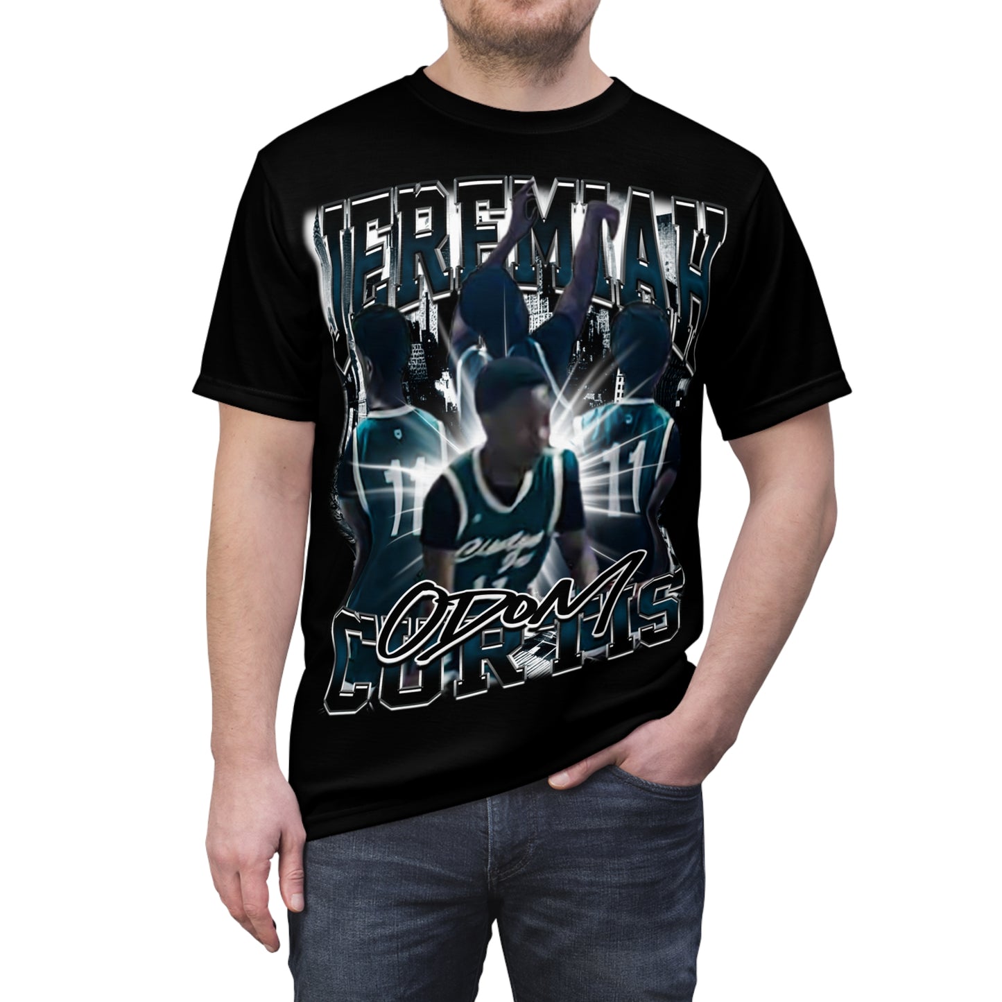 Jeremiah Odom-Curtis Vintage Full Print Tee